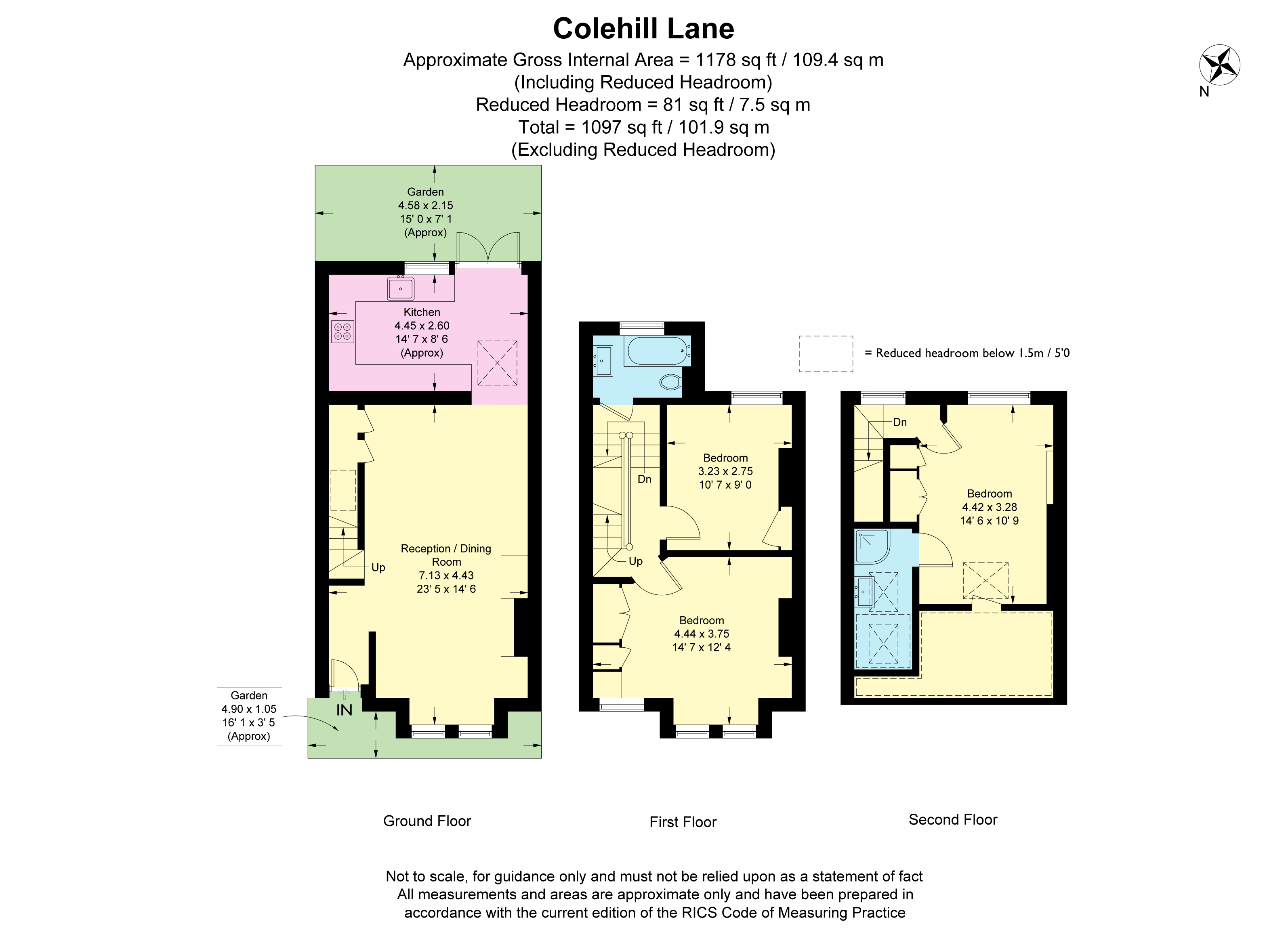 3 Bedrooms Terraced house for sale in Colehill Lane, Fulham SW6