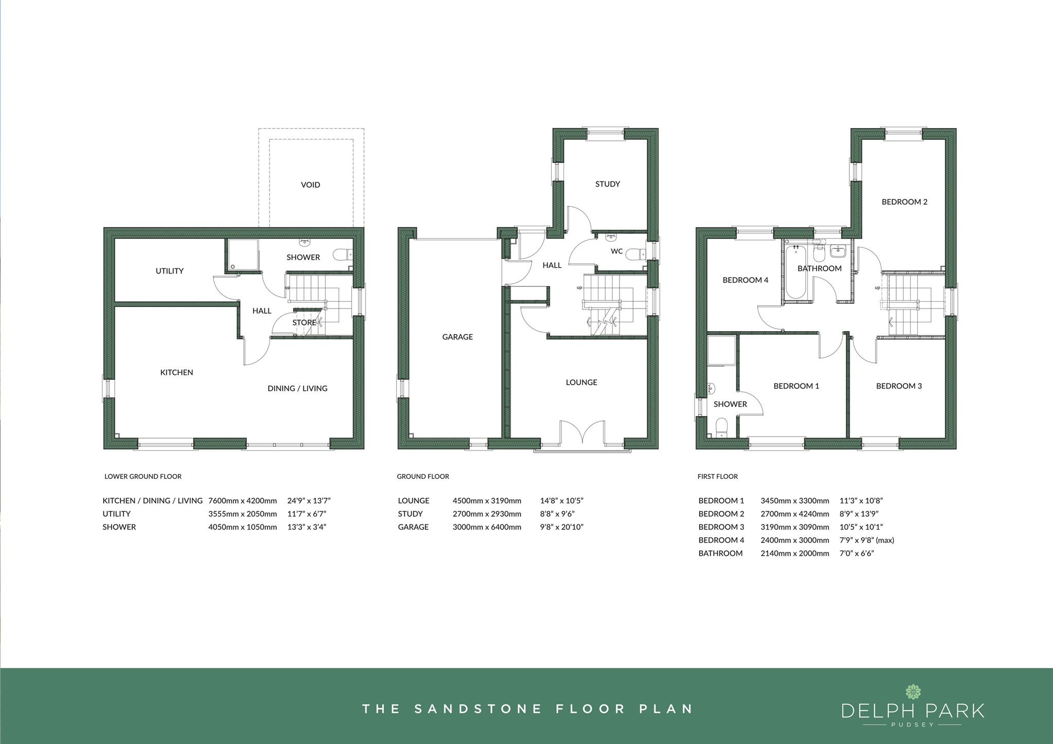 Plot 8, Delph Park, Gibraltar Road, Pudsey floorplan