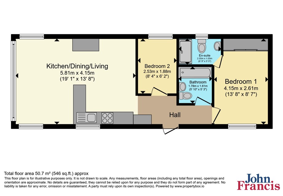 Lodge 21,, Gwalia Falls, Ceredigion floorplan