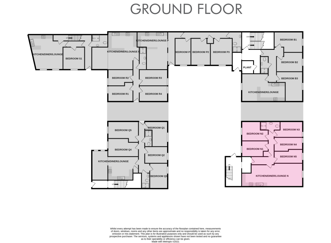 Flat N, The Hosiery Factory, Flat N, The Hosiery Factory, Leicester floorplan