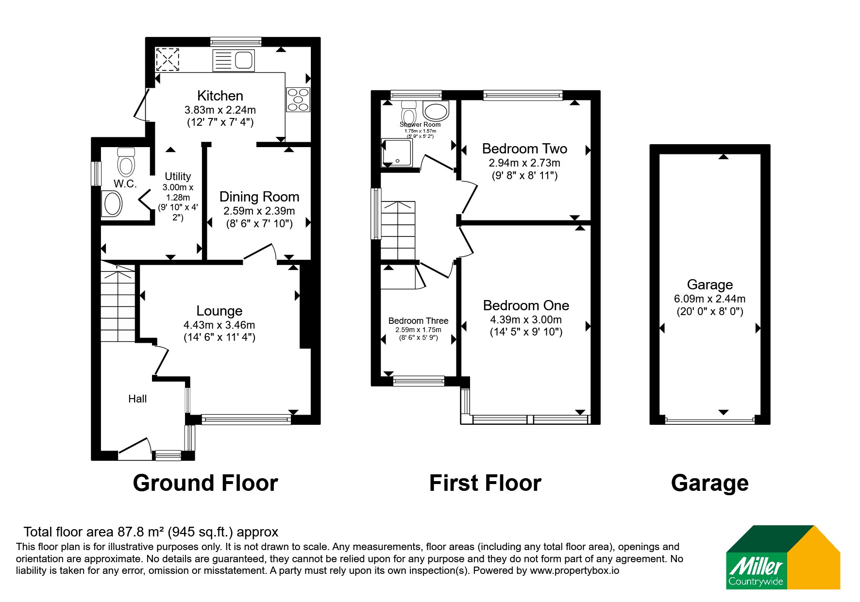 22, Margaret Crescent, Cornwall floorplan