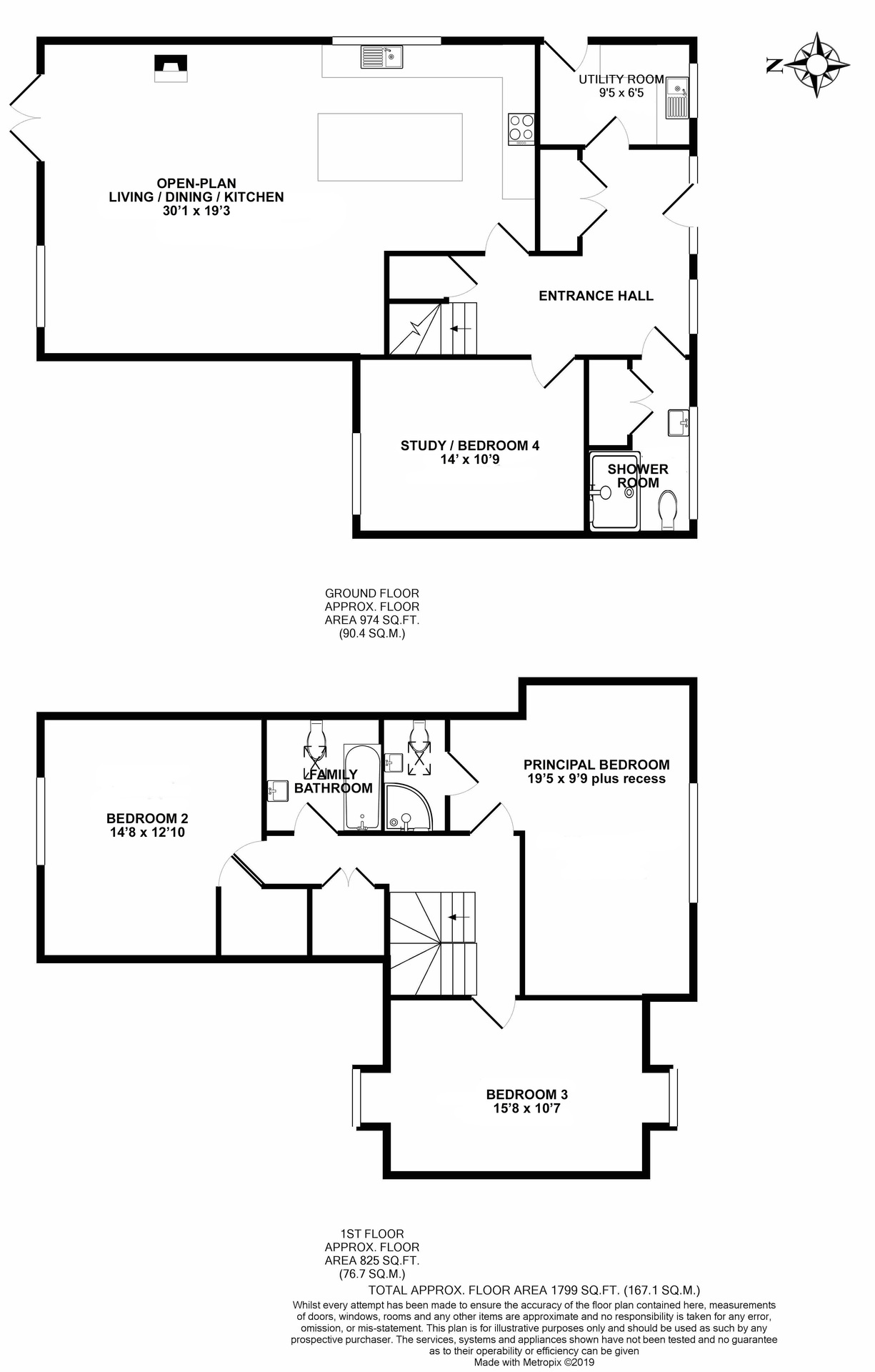 Gwel Teg, St. Agnes floorplan