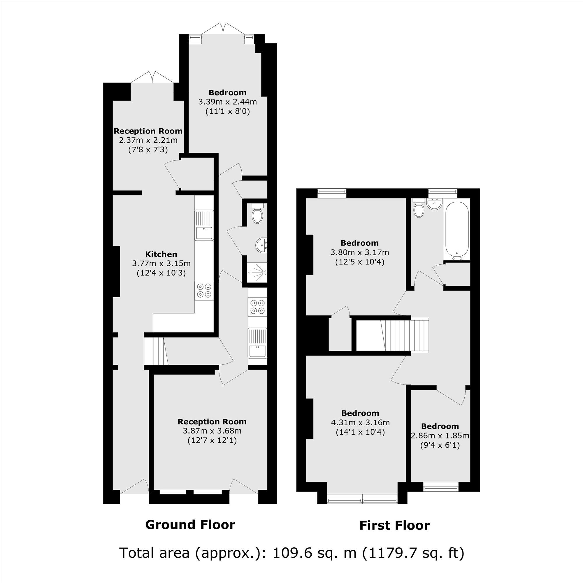81, Midhurst Road, London floorplan