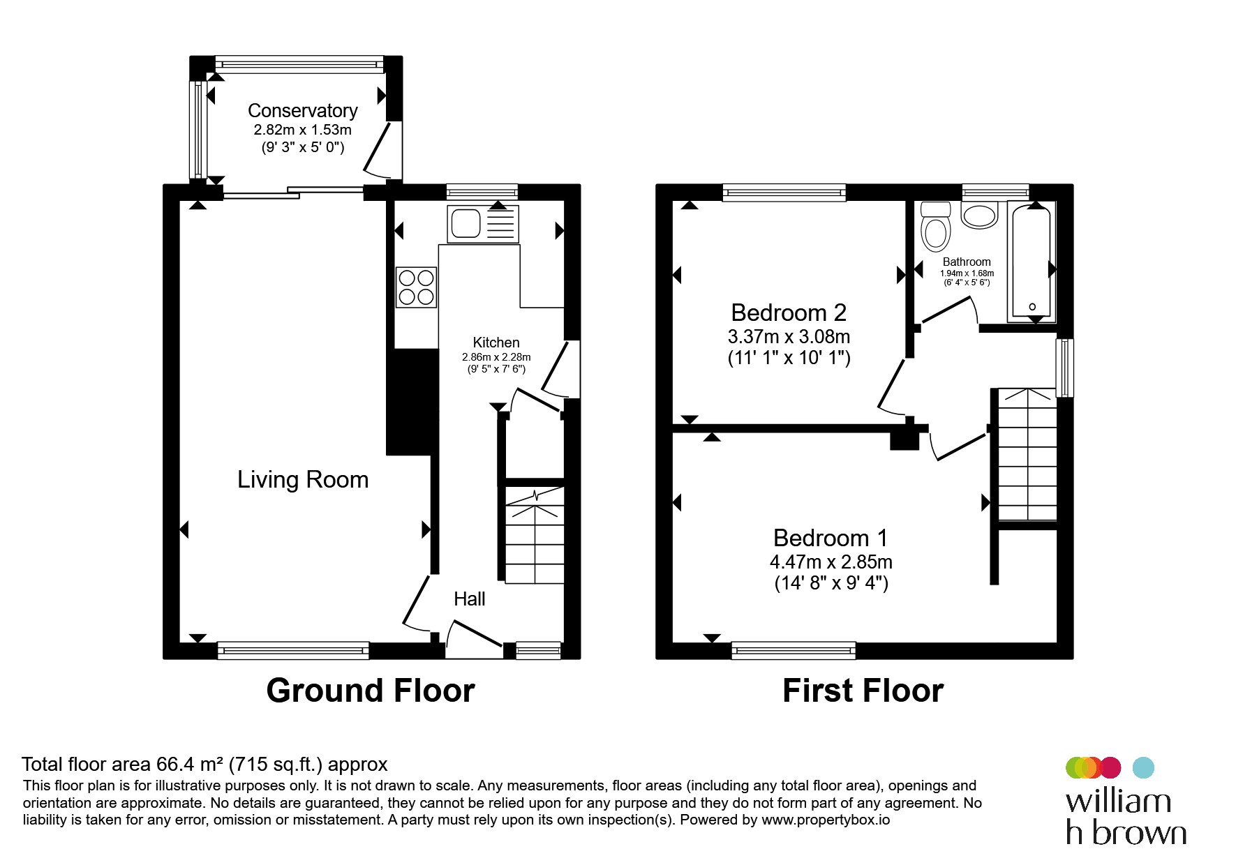134, Springbank Road, Leeds floorplan