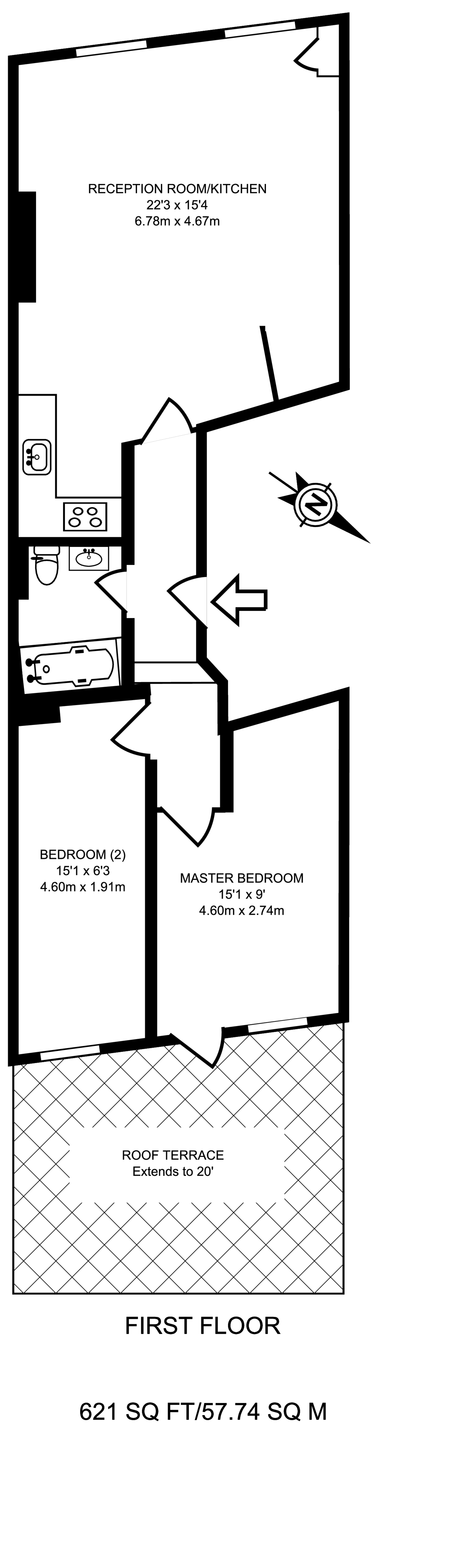 Rye Lane, Peckham Rye floorplan
