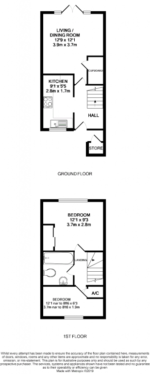 2 Bedrooms Terraced house for sale in Juniper Road, Farnborough GU14