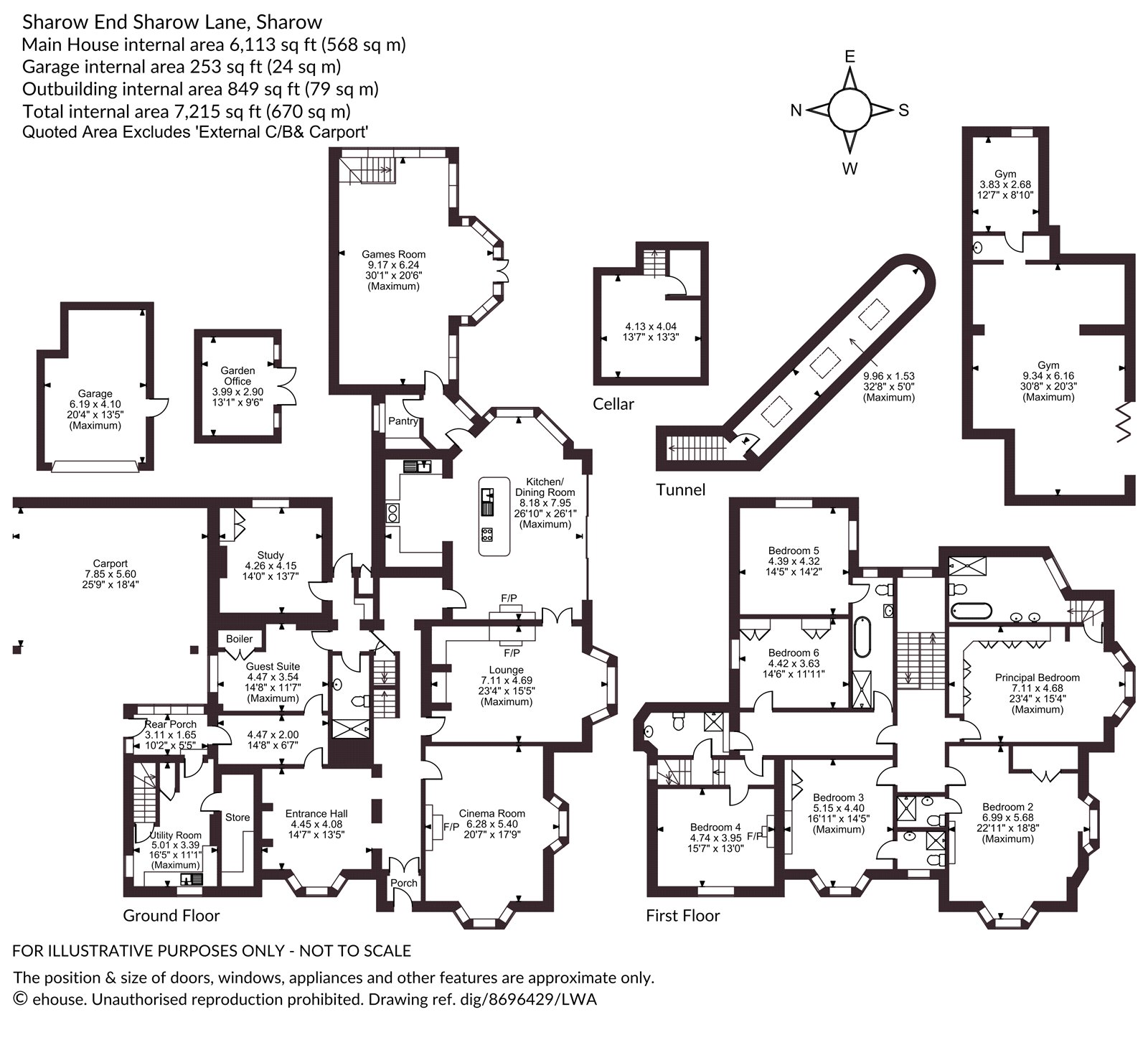 Sharow End,, Sharow Lane, Ripon floorplan