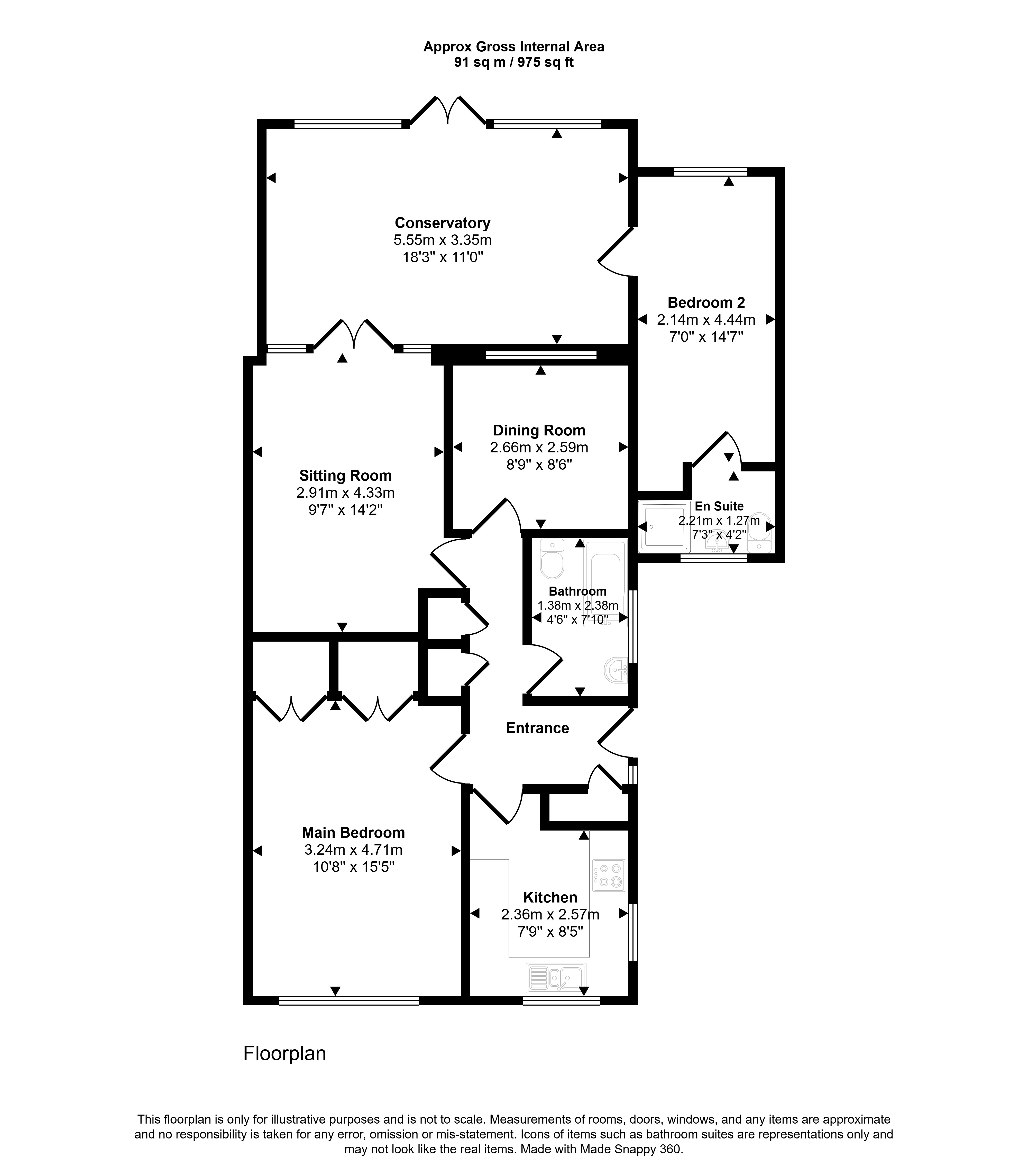 2, Pitsham Wood, West Sussex floorplan