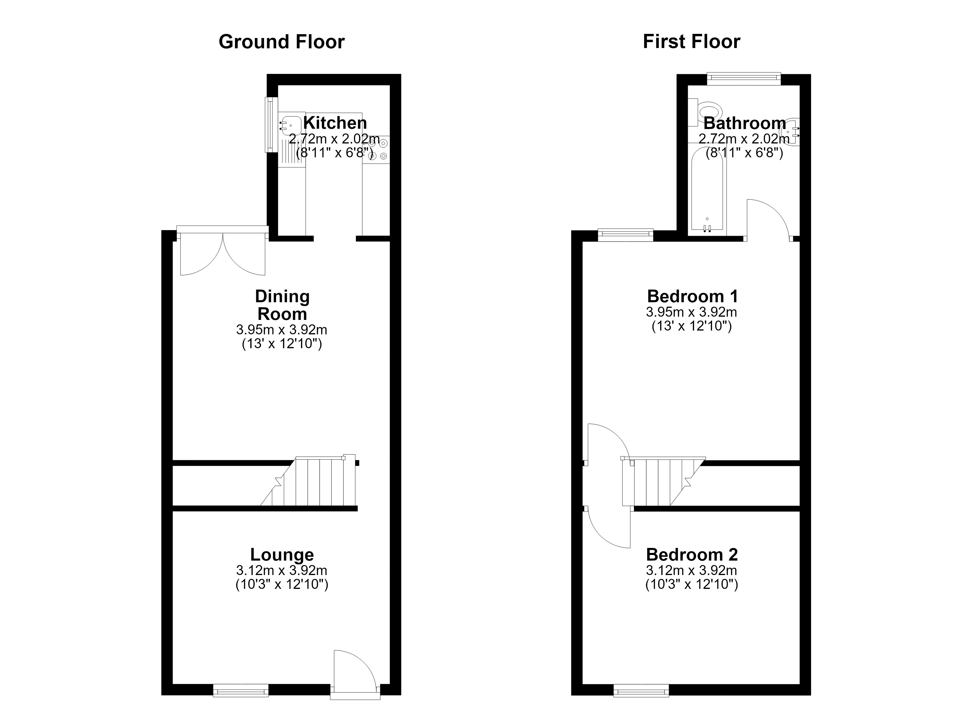 Glanville Road, Rochester floorplan