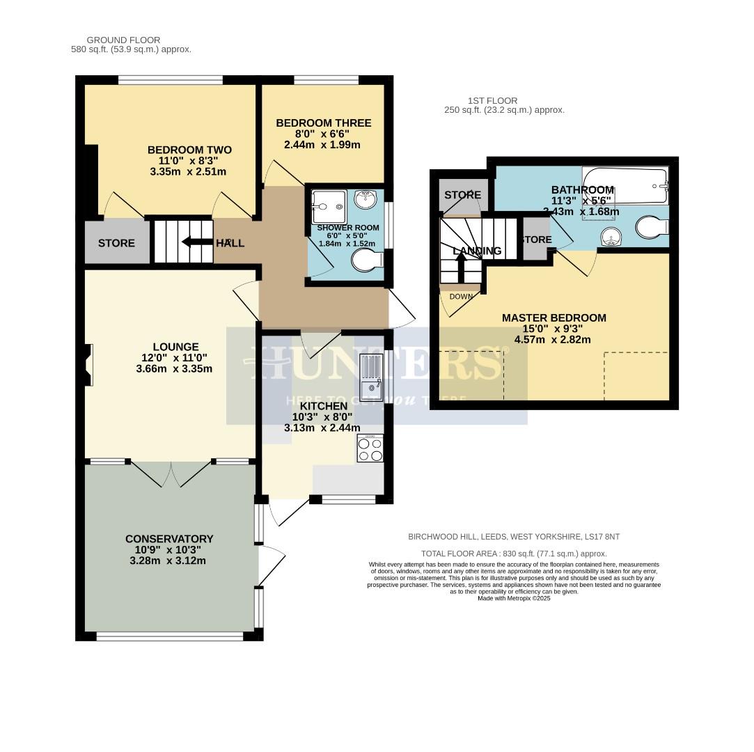 125, Birchwood Hill, West Yorkshire floorplan