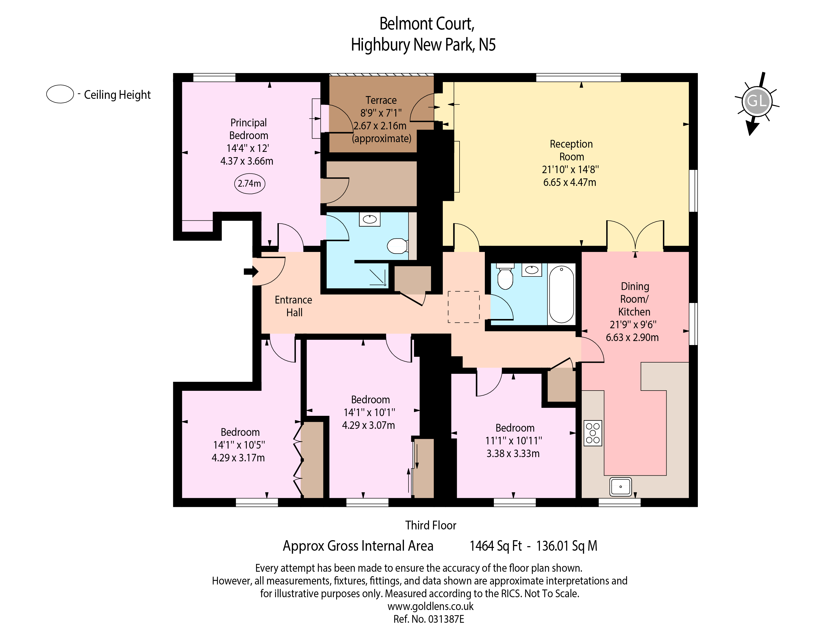 Highbury New Park, London floorplan