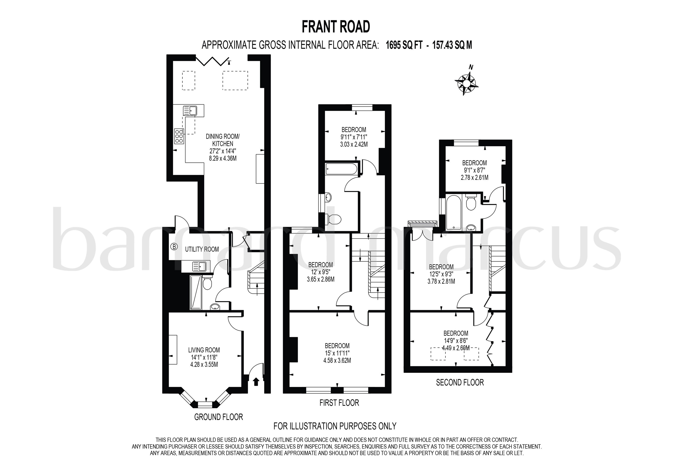 Frant Road, Thornton Heath CR7, 5 bedroom end terrace house for sale