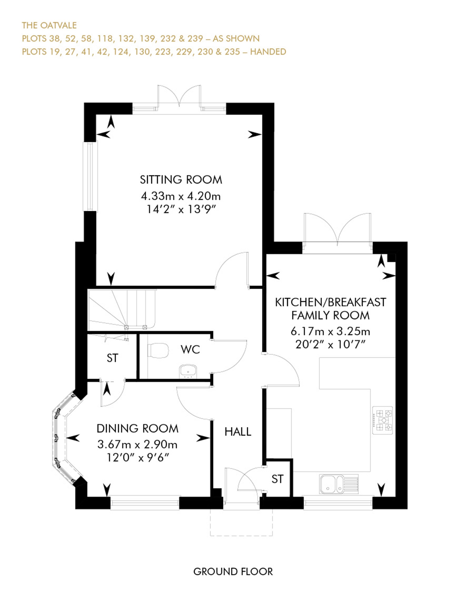 "Oatvale" at Littleworth Road, Benson, Wallingford OX10, 4 bedroom