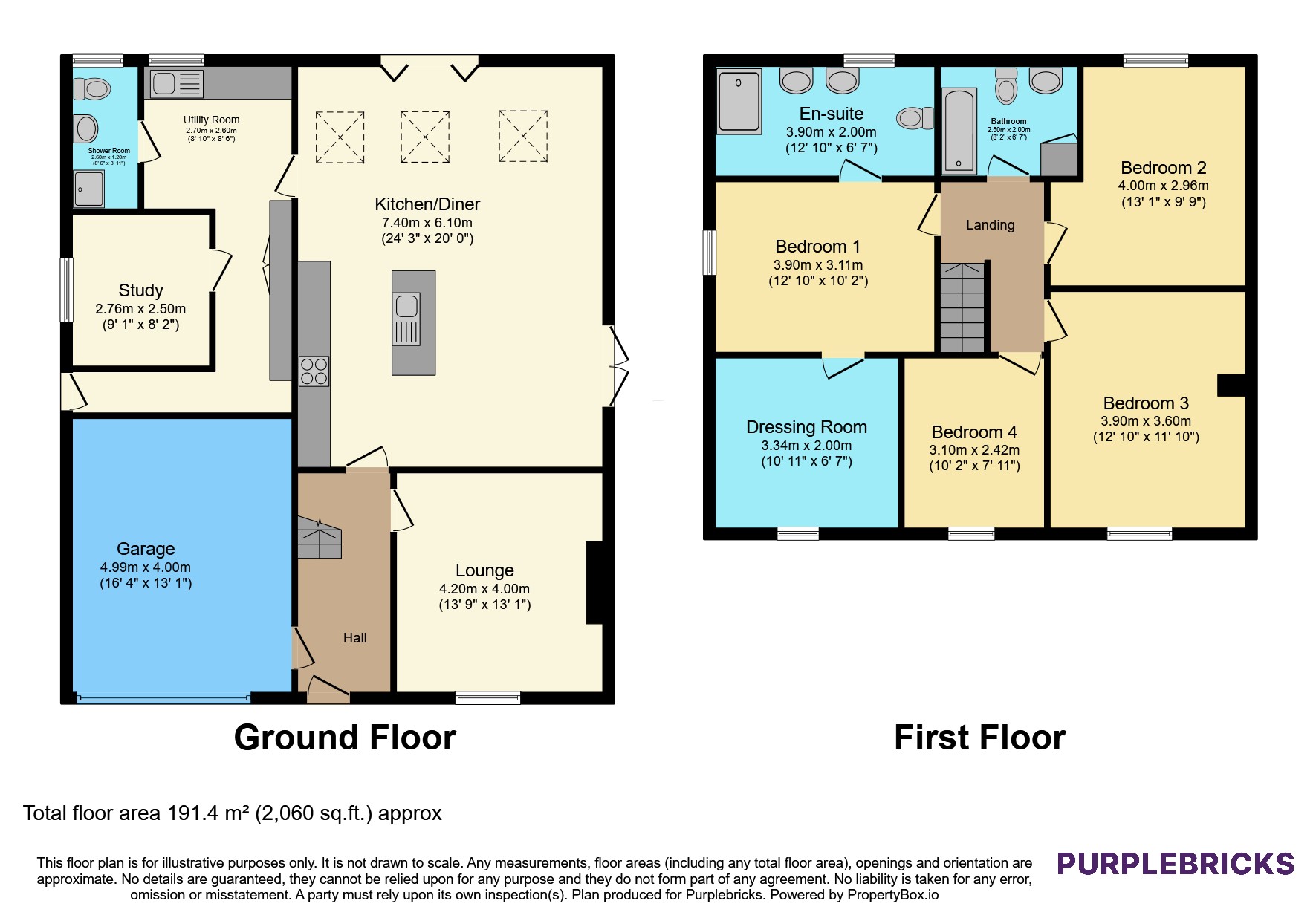 19, Lancaster Drive, Clitheroe floorplan