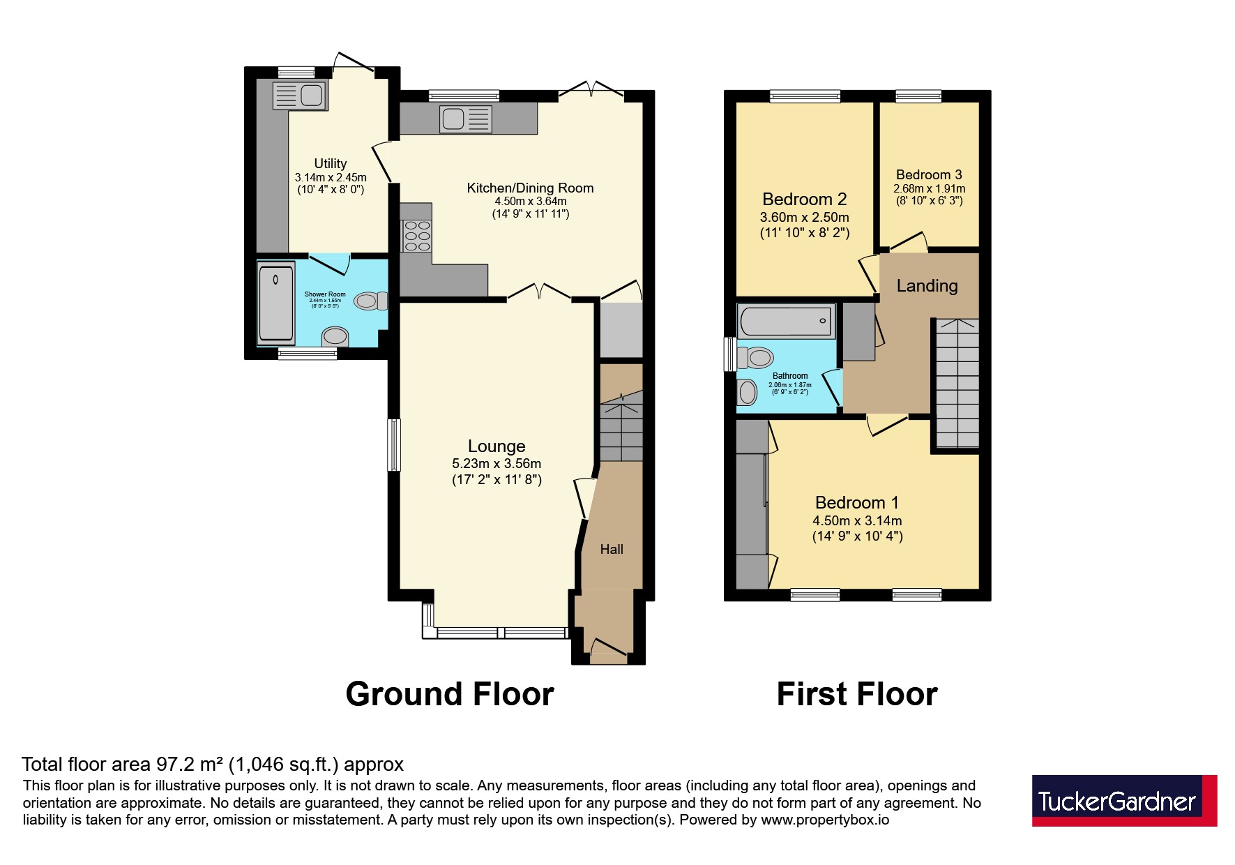1, Kitson Gardens, Ely floorplan