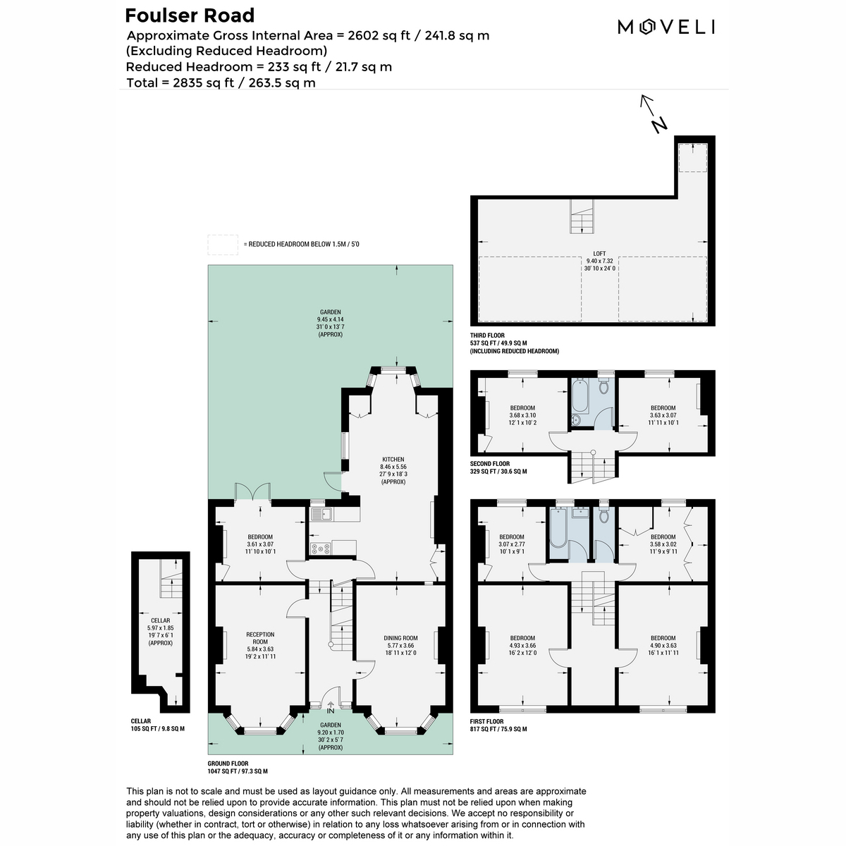 15, Foulser Road, London floorplan