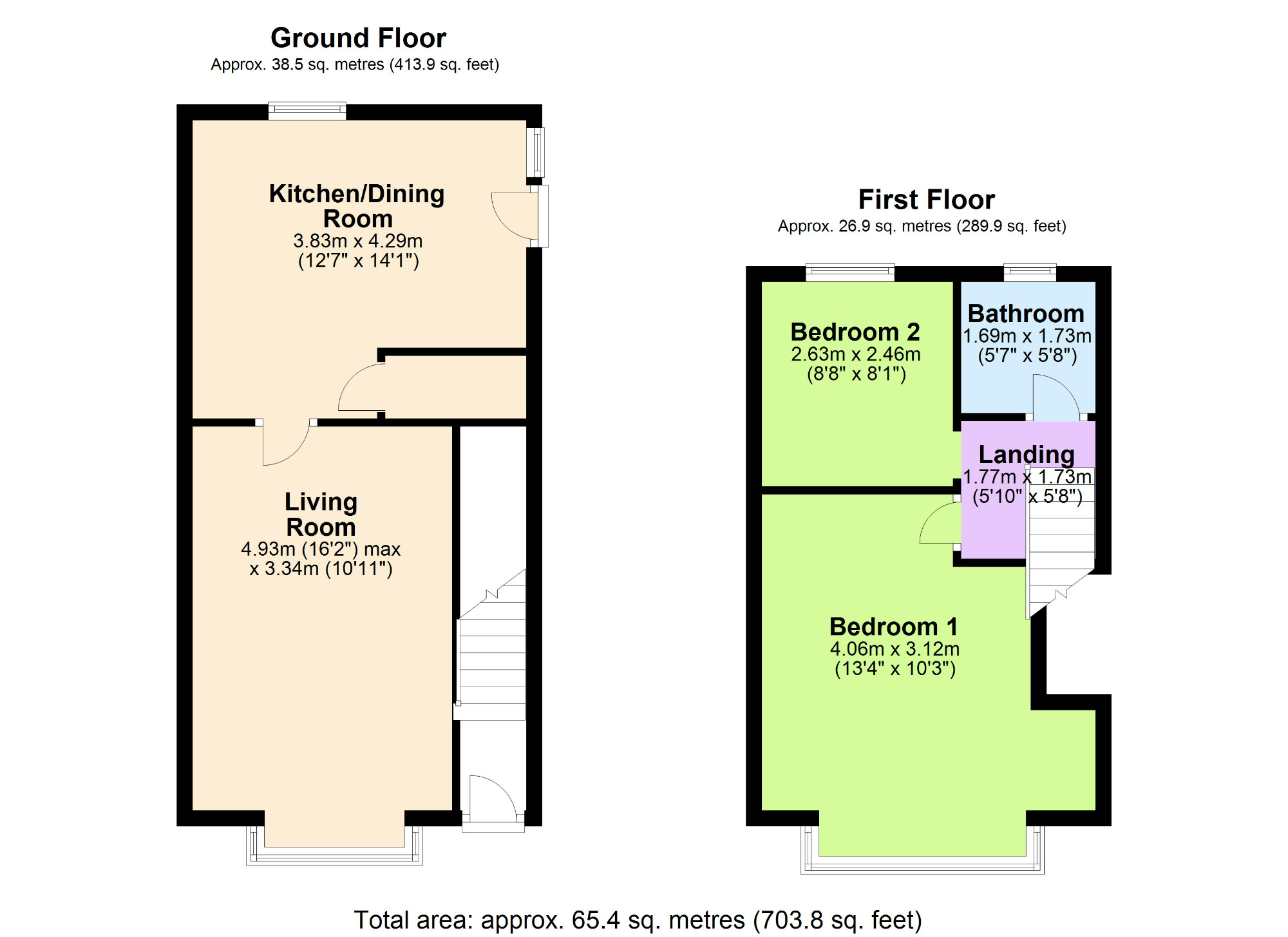 Hillside, Whitwell, Worksop S80, 2 bedroom semidetached house for sale