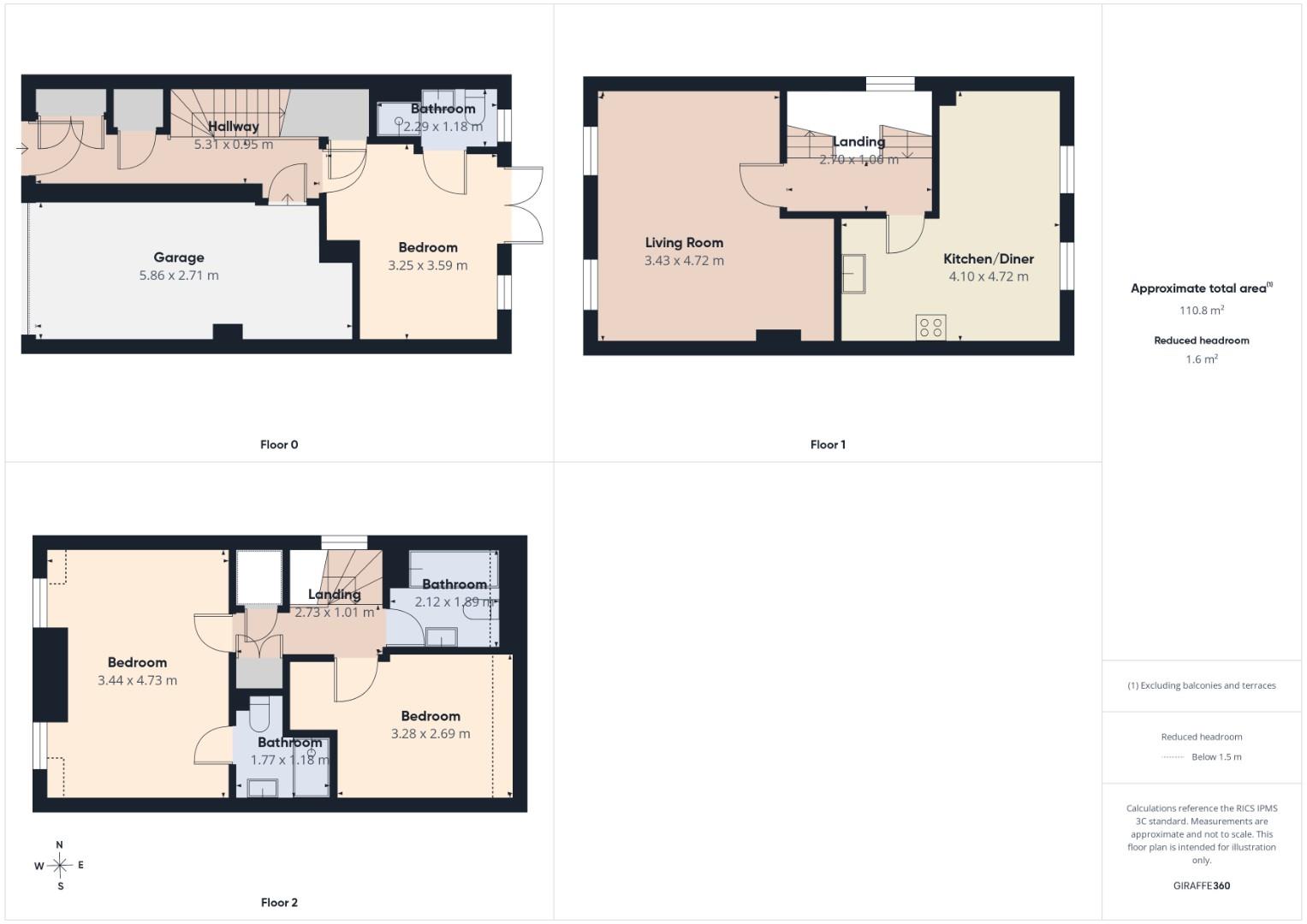 28, Harvest Way, Thornbury floorplan