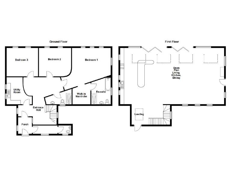 Clayton Bank, Weasel Lane, Tockholes floorplan