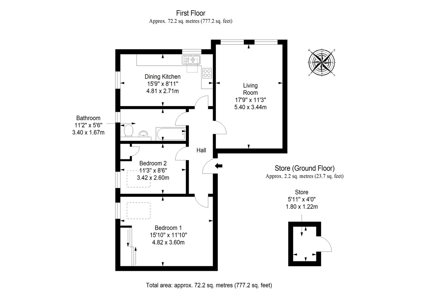 29, Lodge Walk, Elie floorplan