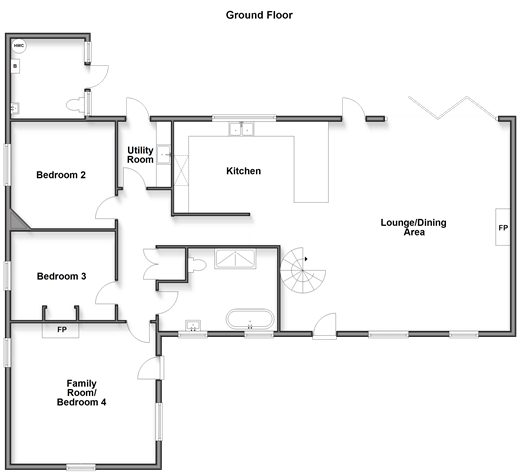 Steep Road, Crowborough floorplan