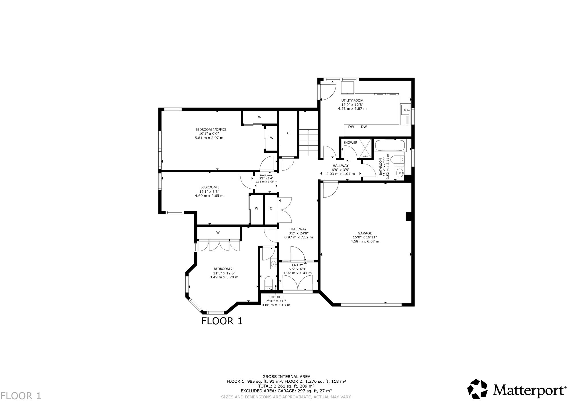 Rowan House Armadale Road, Helensburgh floorplan