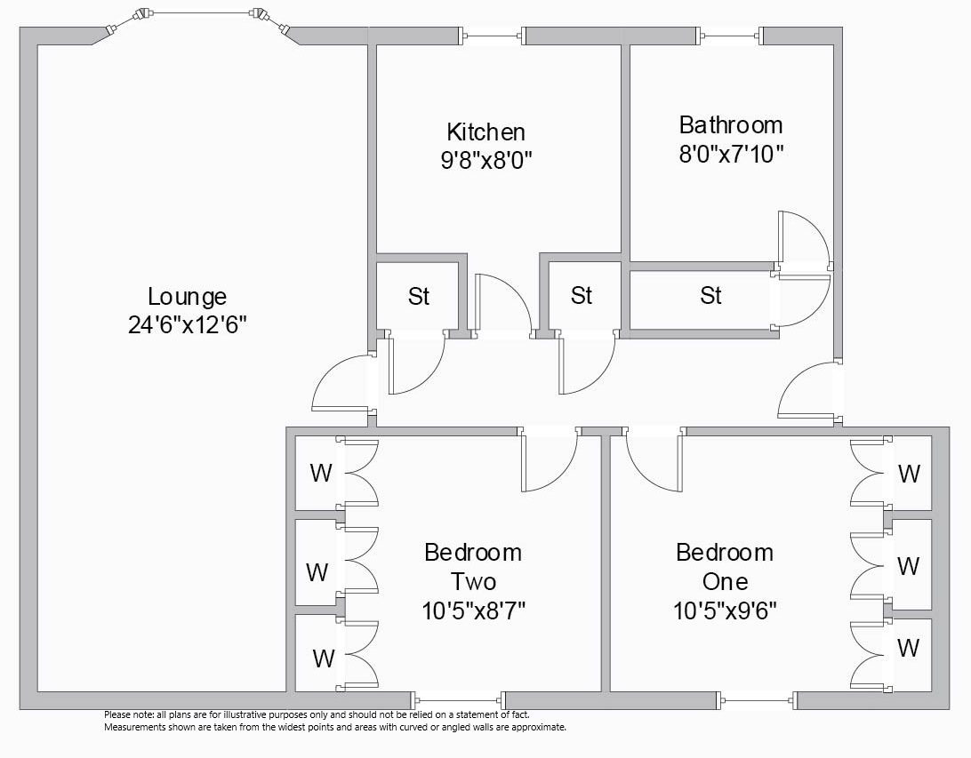 12A, Greenbank Court, 12 Hill Crescent, Clarkston floorplan