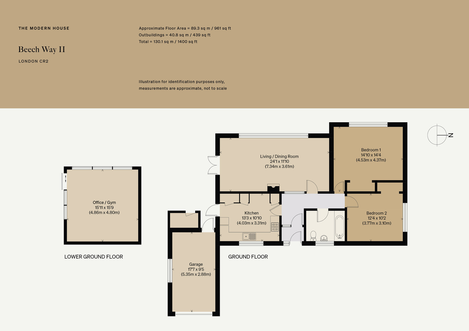 19, Beech Way, Croydon floorplan