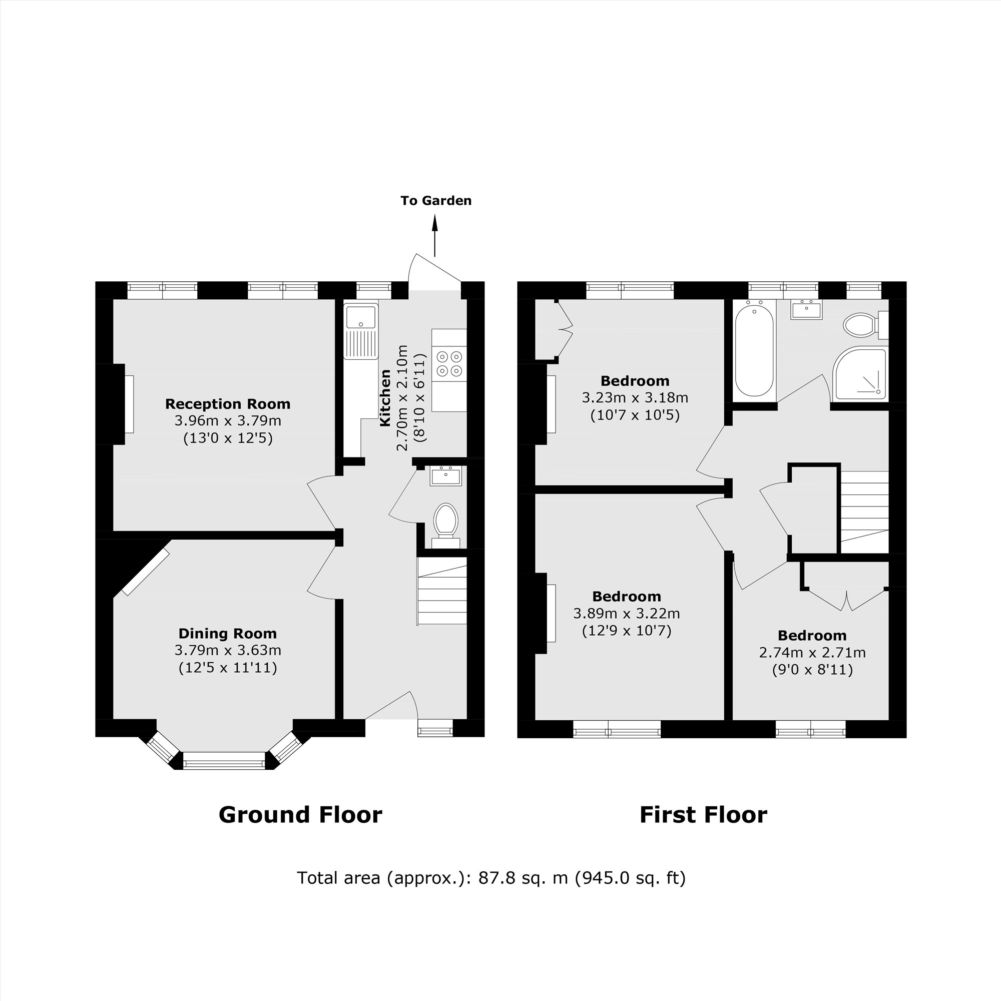 310, Lionel Road North, Brentford floorplan