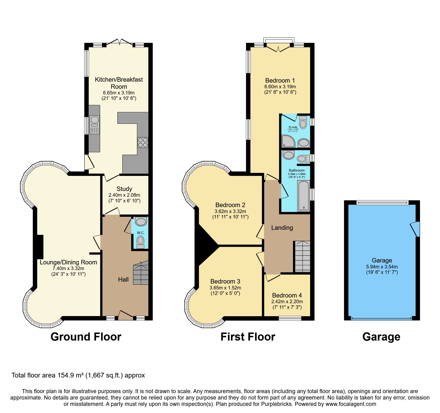39, Thoresby Avenue, Kirkby in Ashfield floorplan