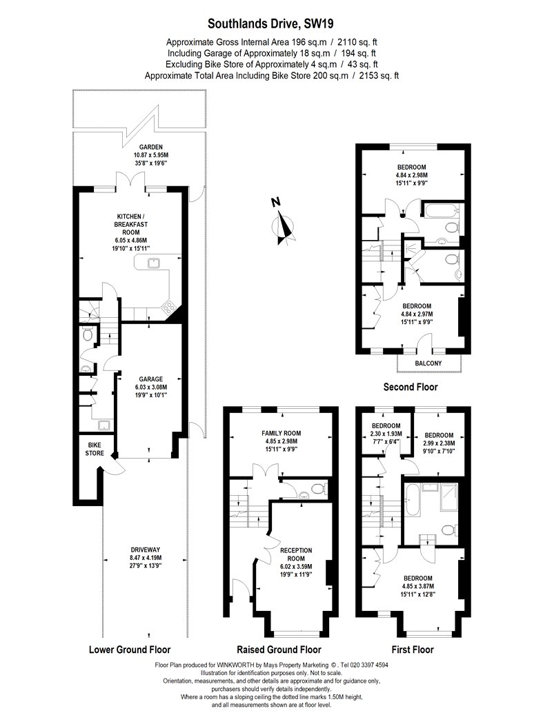 47, Southlands Drive, London floorplan