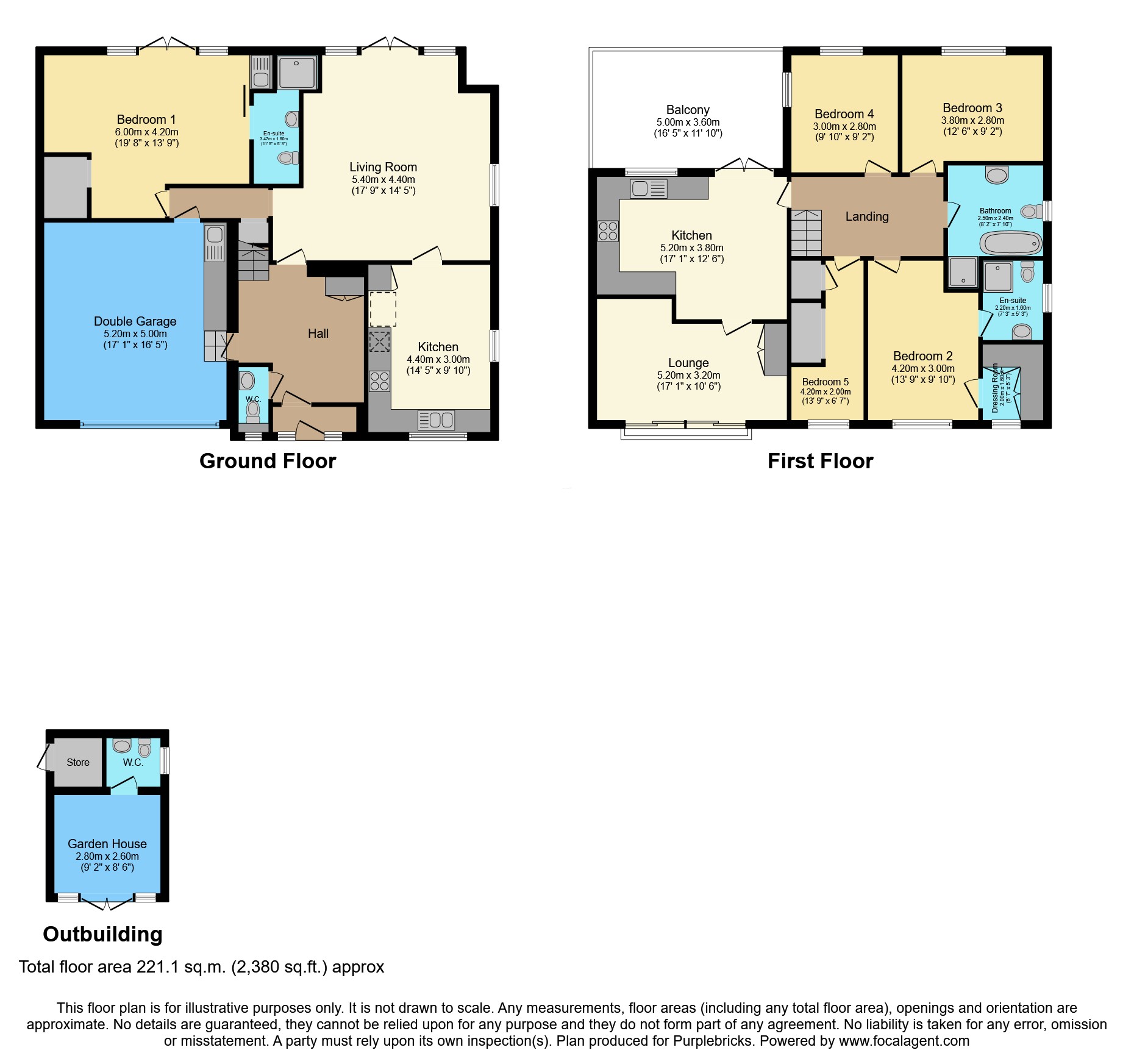 101, Green Pastures, Stockport floorplan