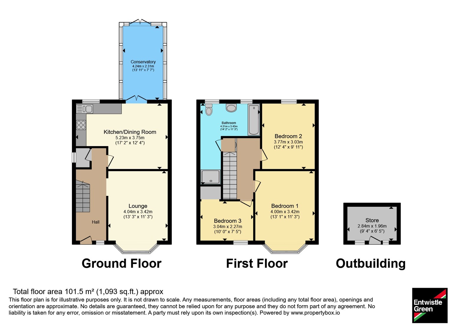 187, Layton Road, Lancashire floorplan