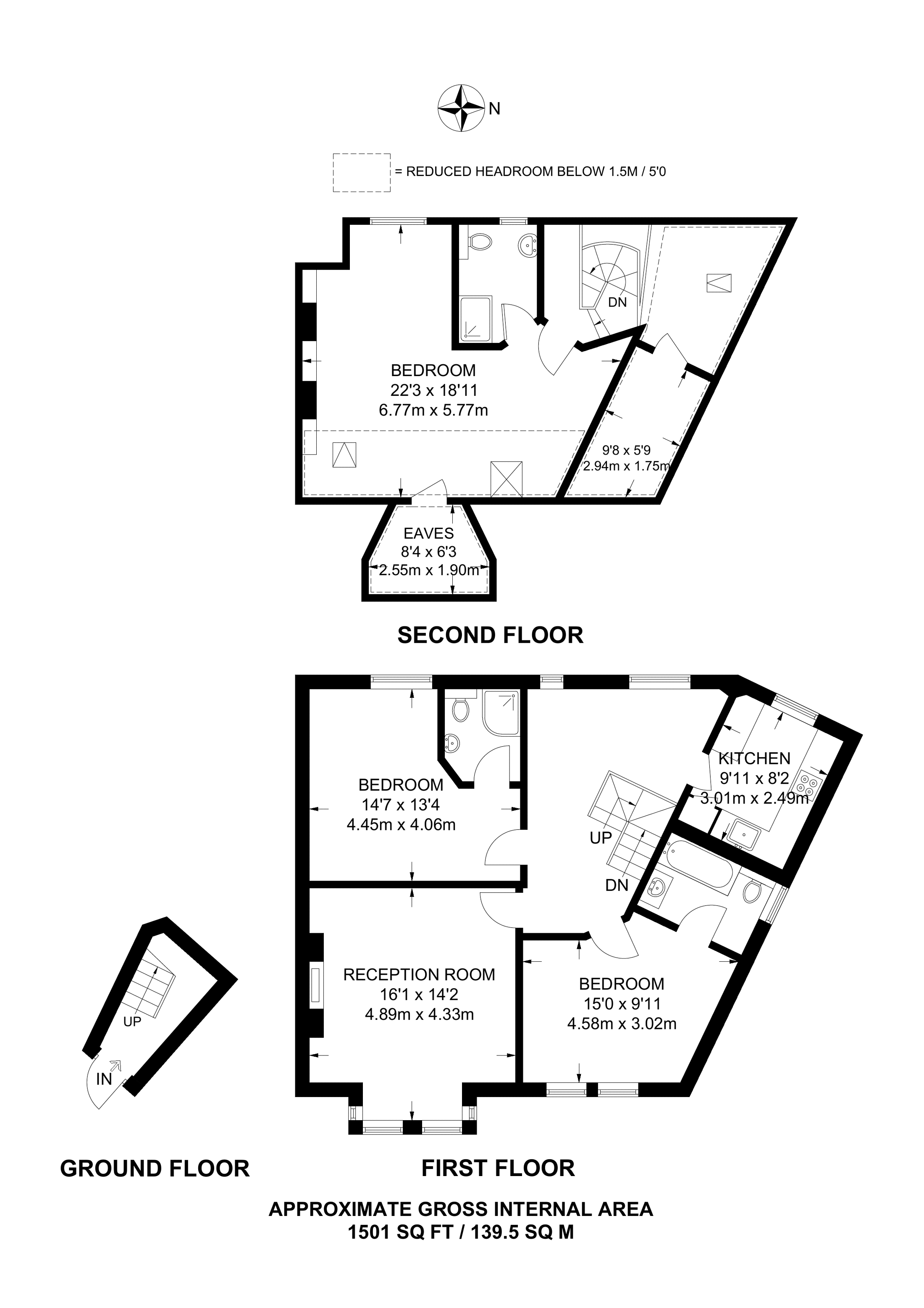 3 Bedrooms Flat for sale in Osborne Road, Willesden Green NW2