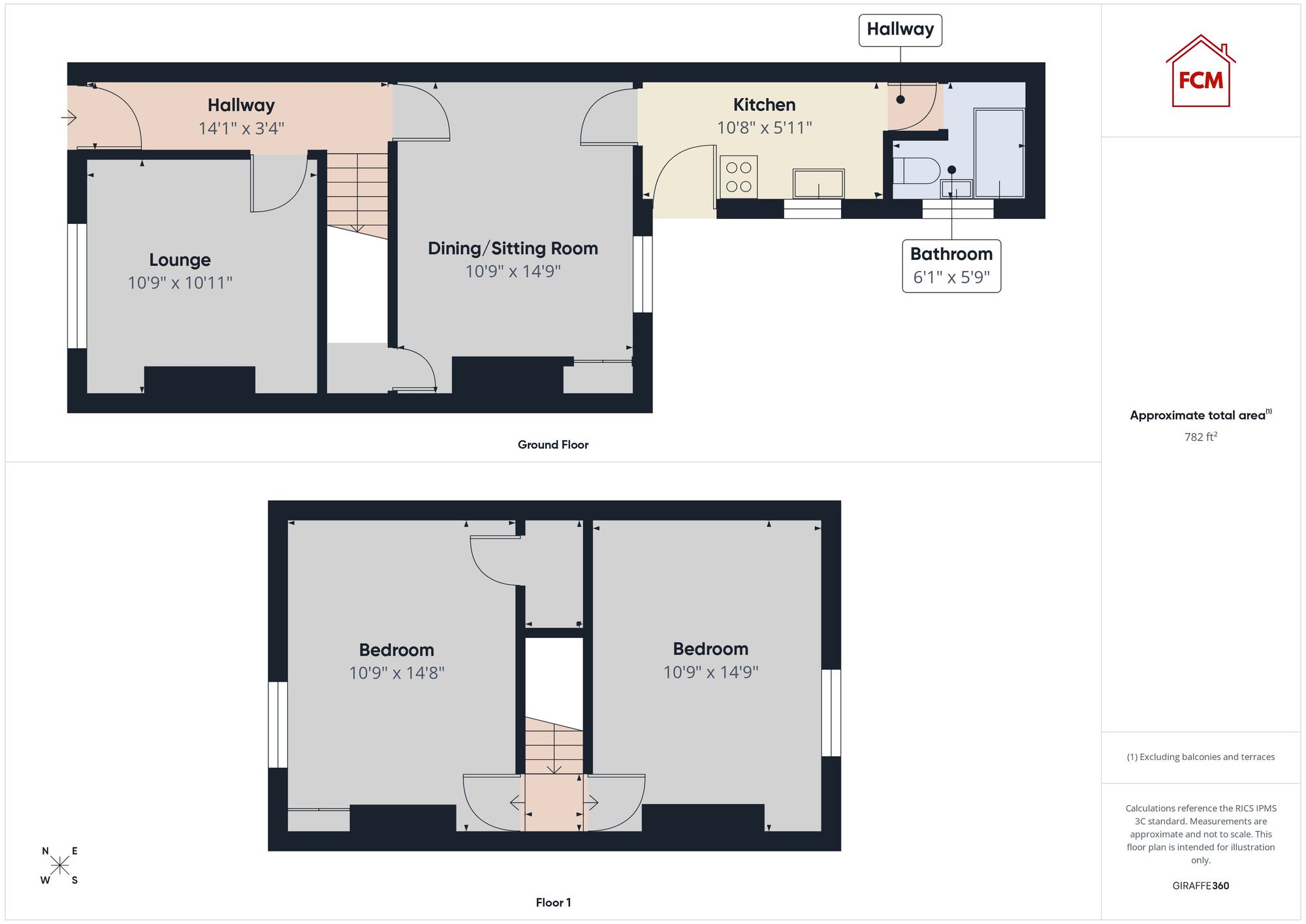 8 Beaconsfield Terrace, Wigton floorplan