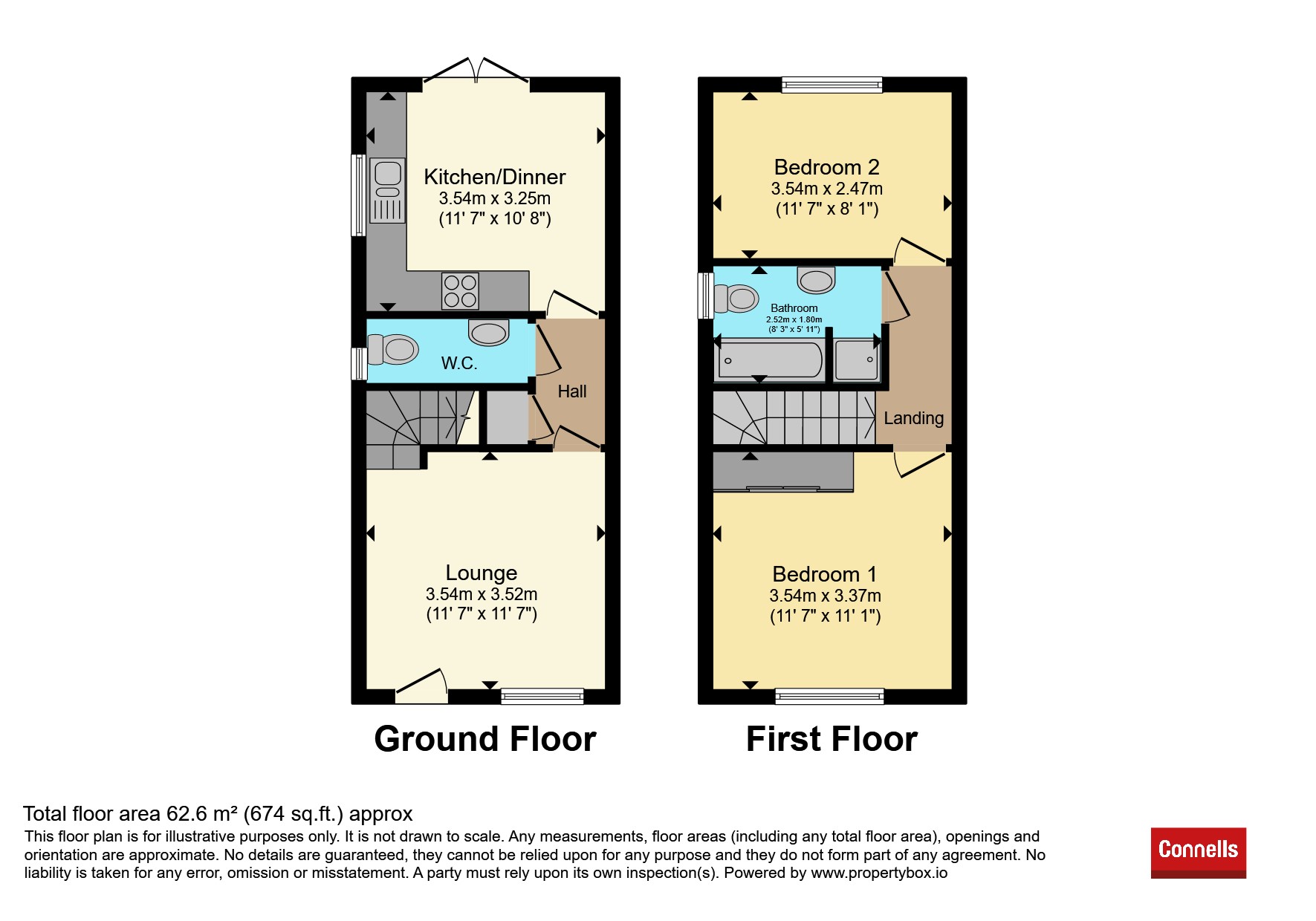 17, Majestic Way, Leamington Spa floorplan