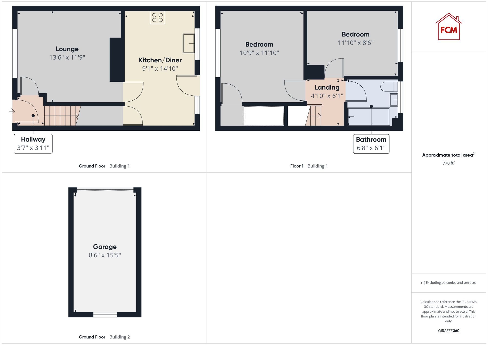 3 Norbeck Park, Cleator Moor floorplan