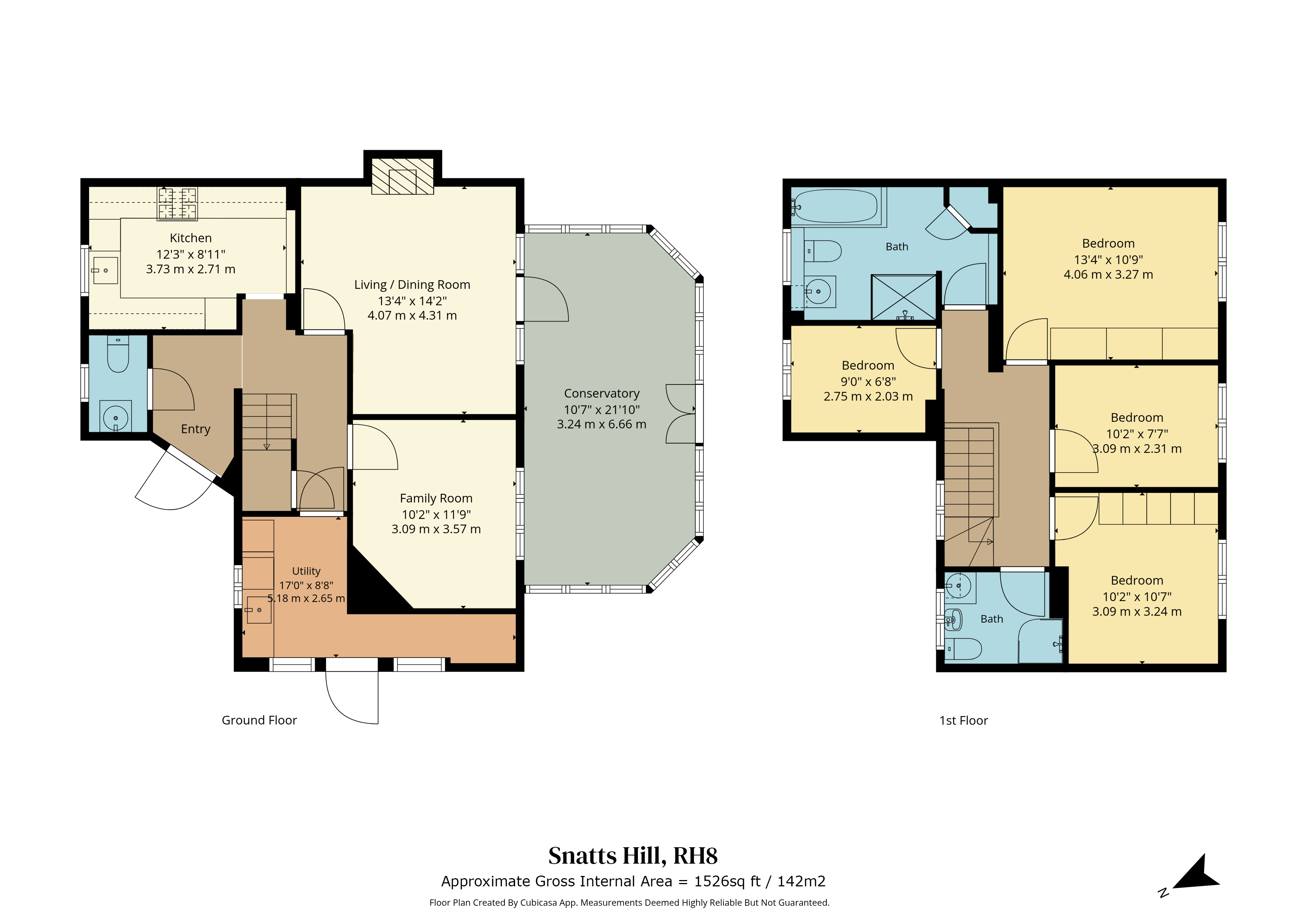20, Snatts Hill, Surrey floorplan