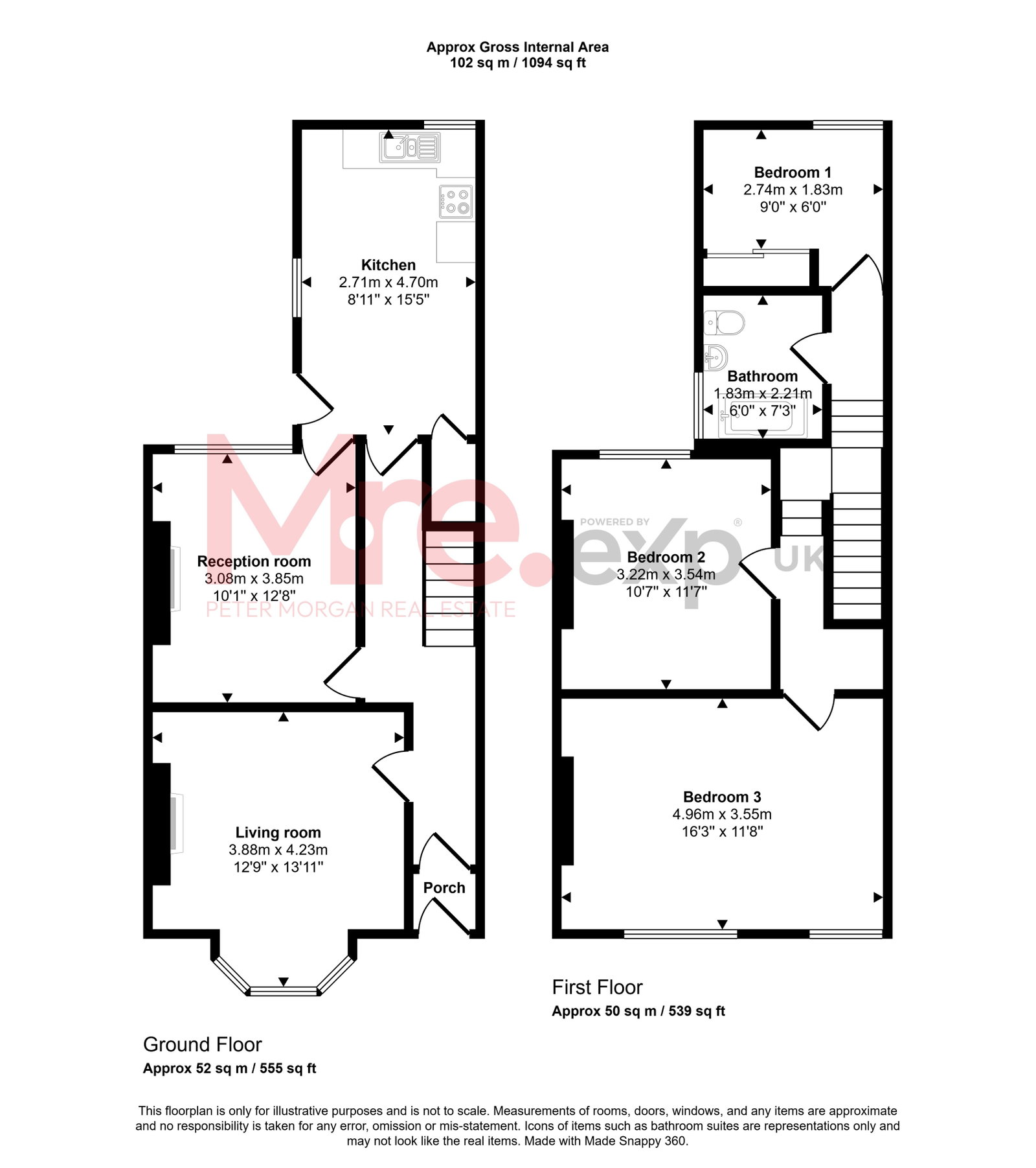 105, Pant Yr Heol, Neath floorplan