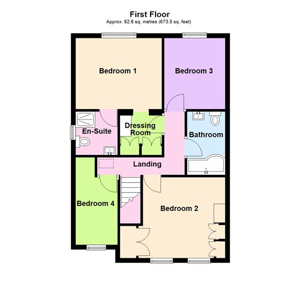 8, Windsor Drive, Warrington floorplan