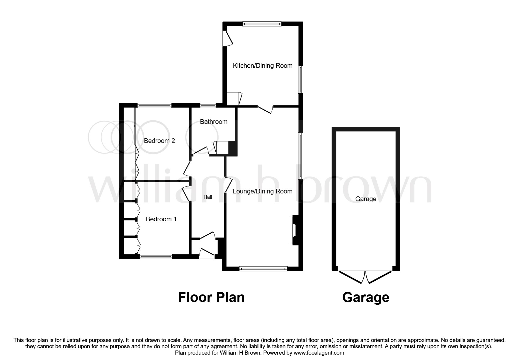 2 bed semidetached bungalow for sale in Messingham Road, Bottesford