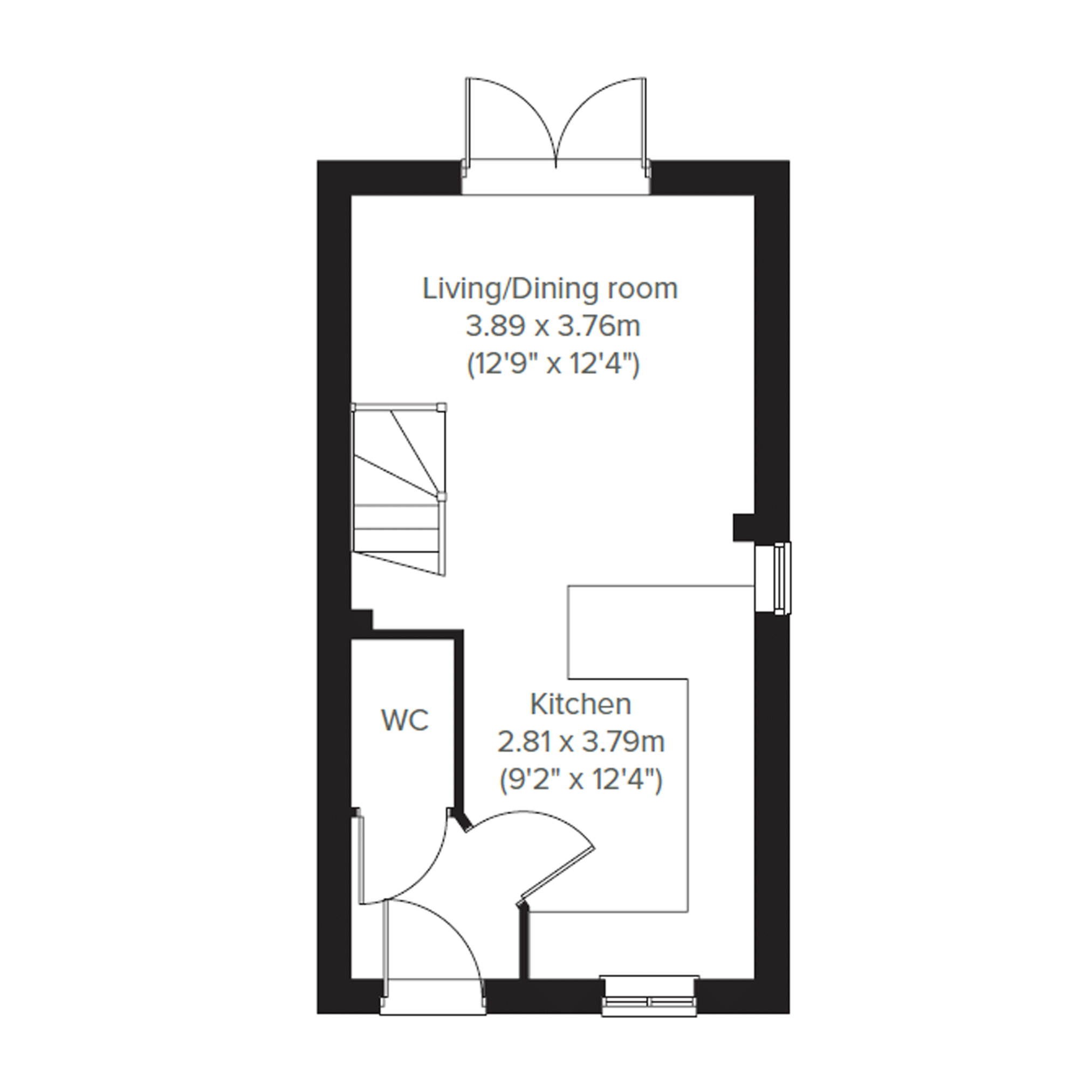 80, Cholstrey Road, Leominster, Herefordshire floorplan
