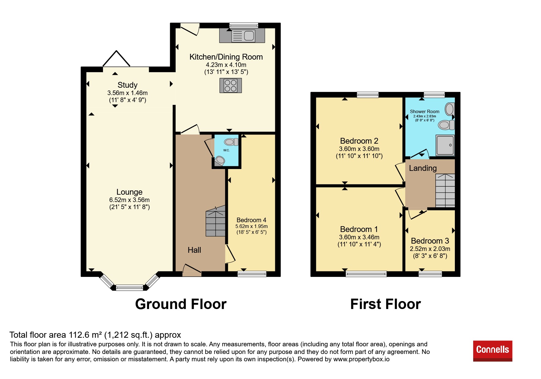 122, Eastwood Road, Birmingham floorplan