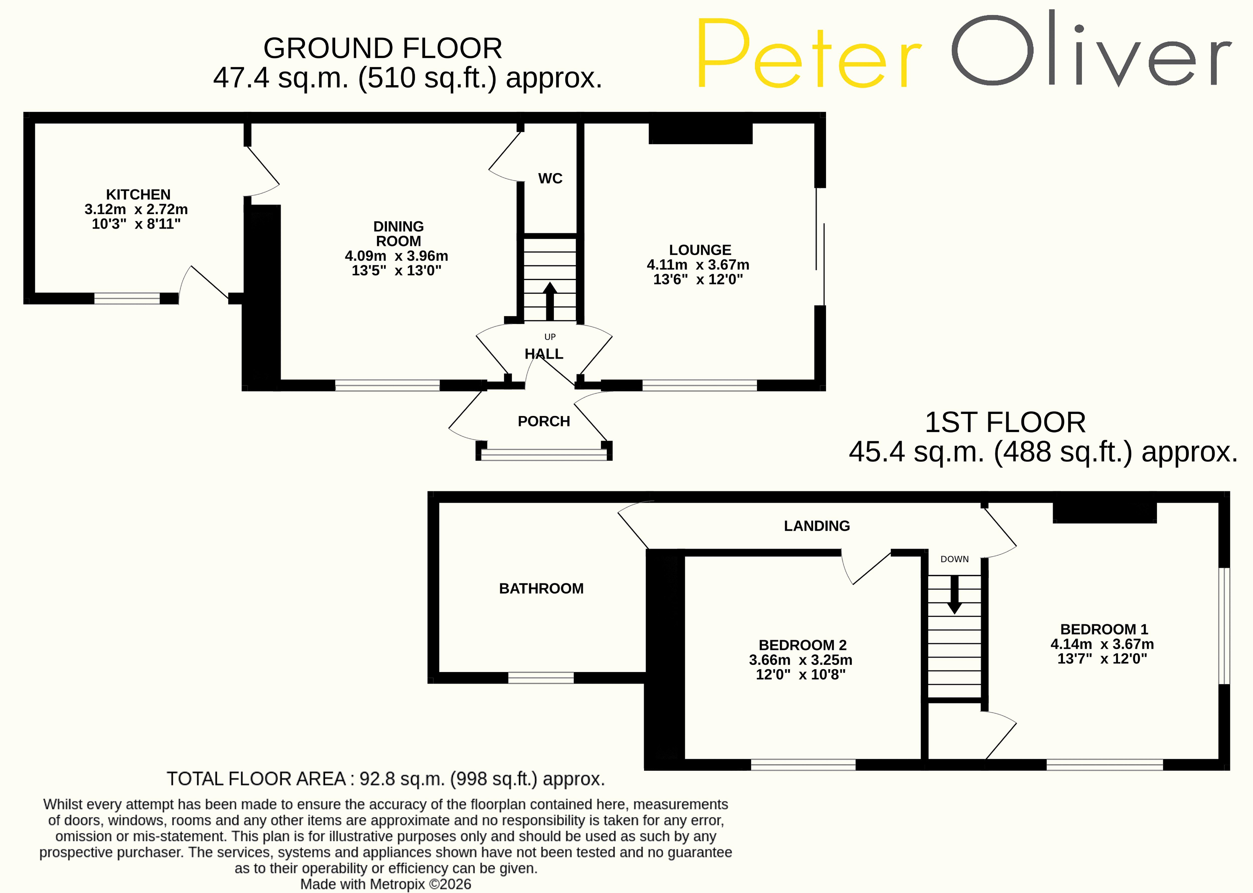 Shortacres Cottage, High Broom Lane, Crowborough floorplan