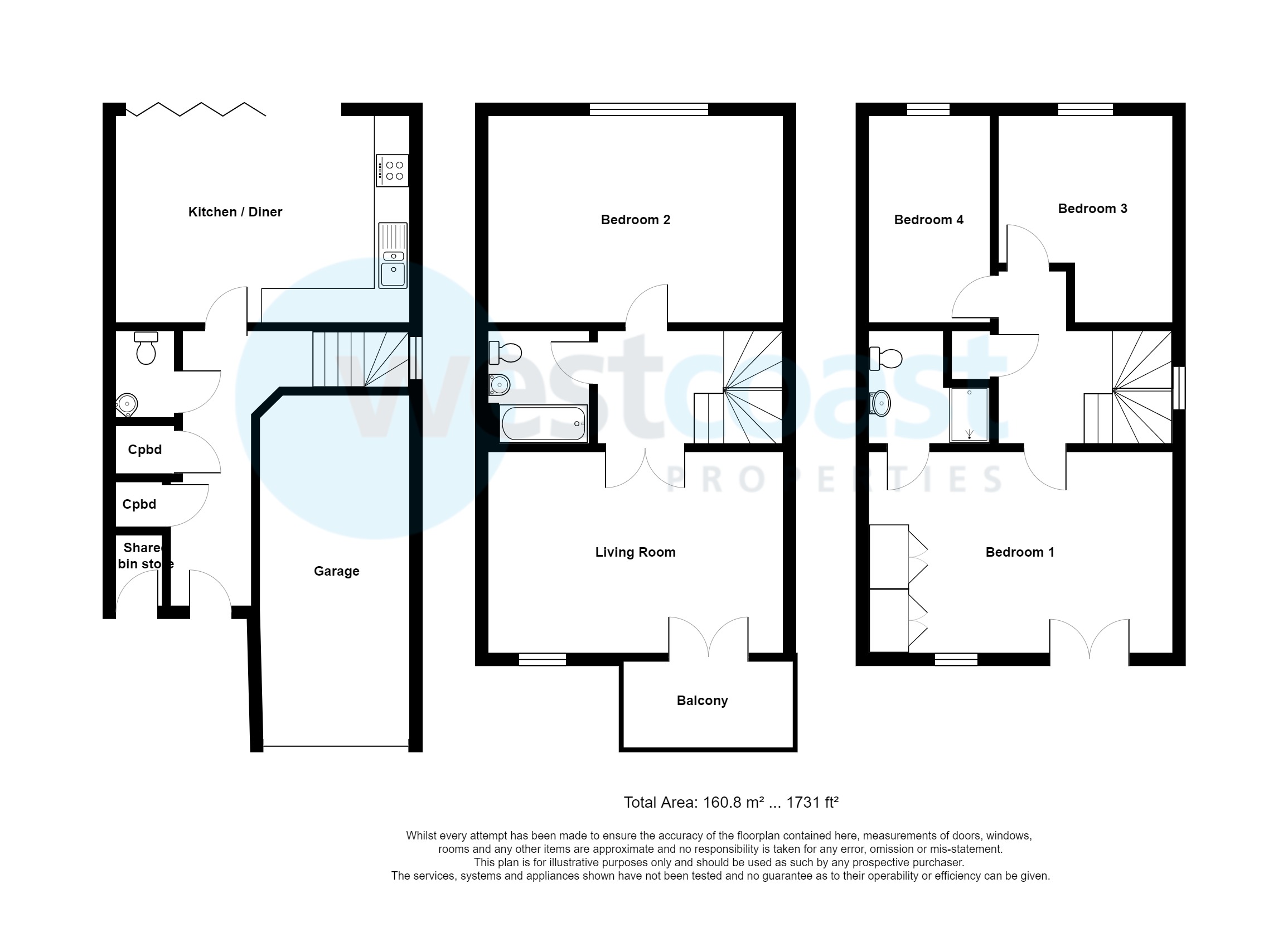 Mustoe Road, Frenchay, Bristol, Gloucestershire BS16, 4 bedroom