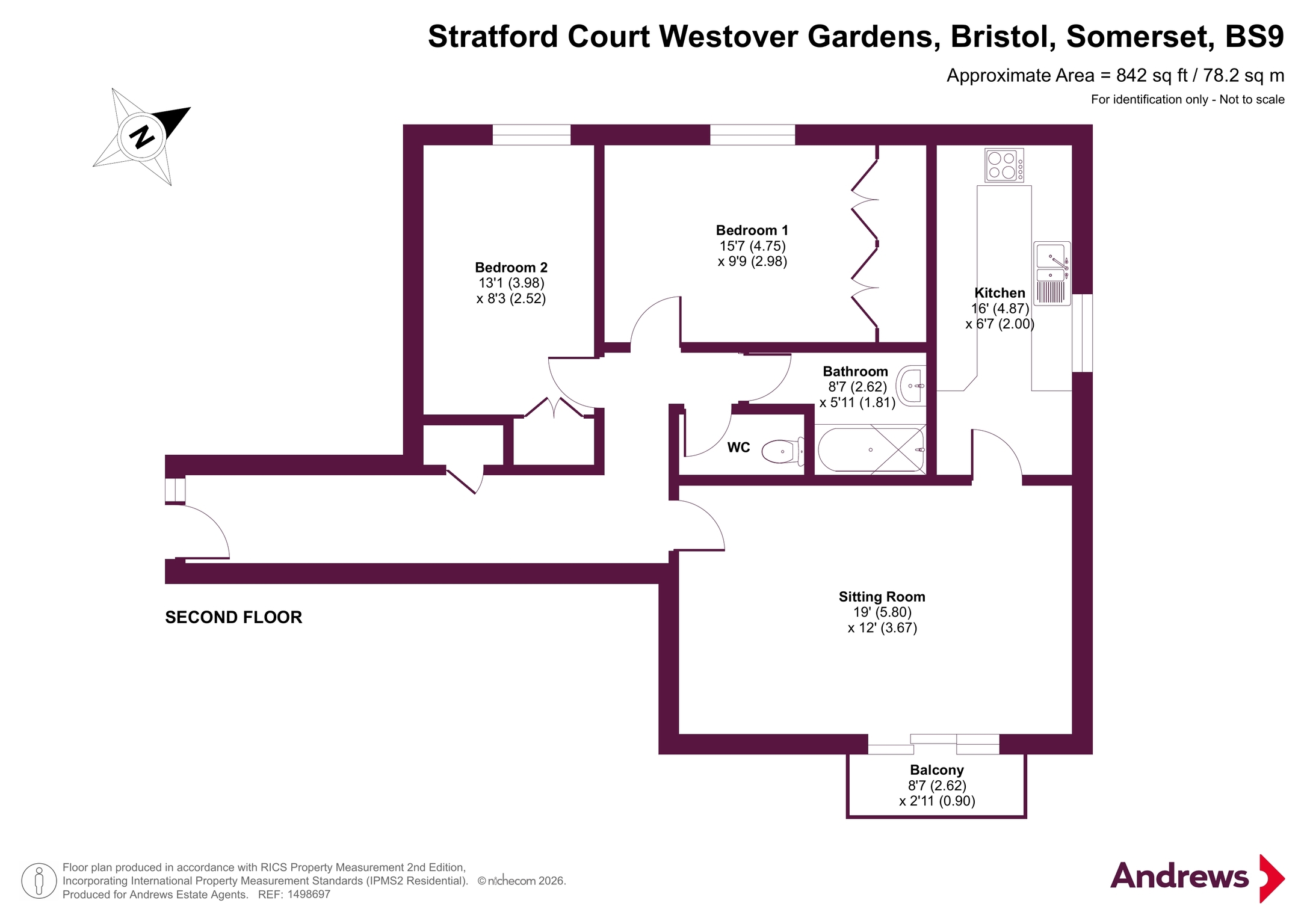 Westover Gardens, Somerset floorplan