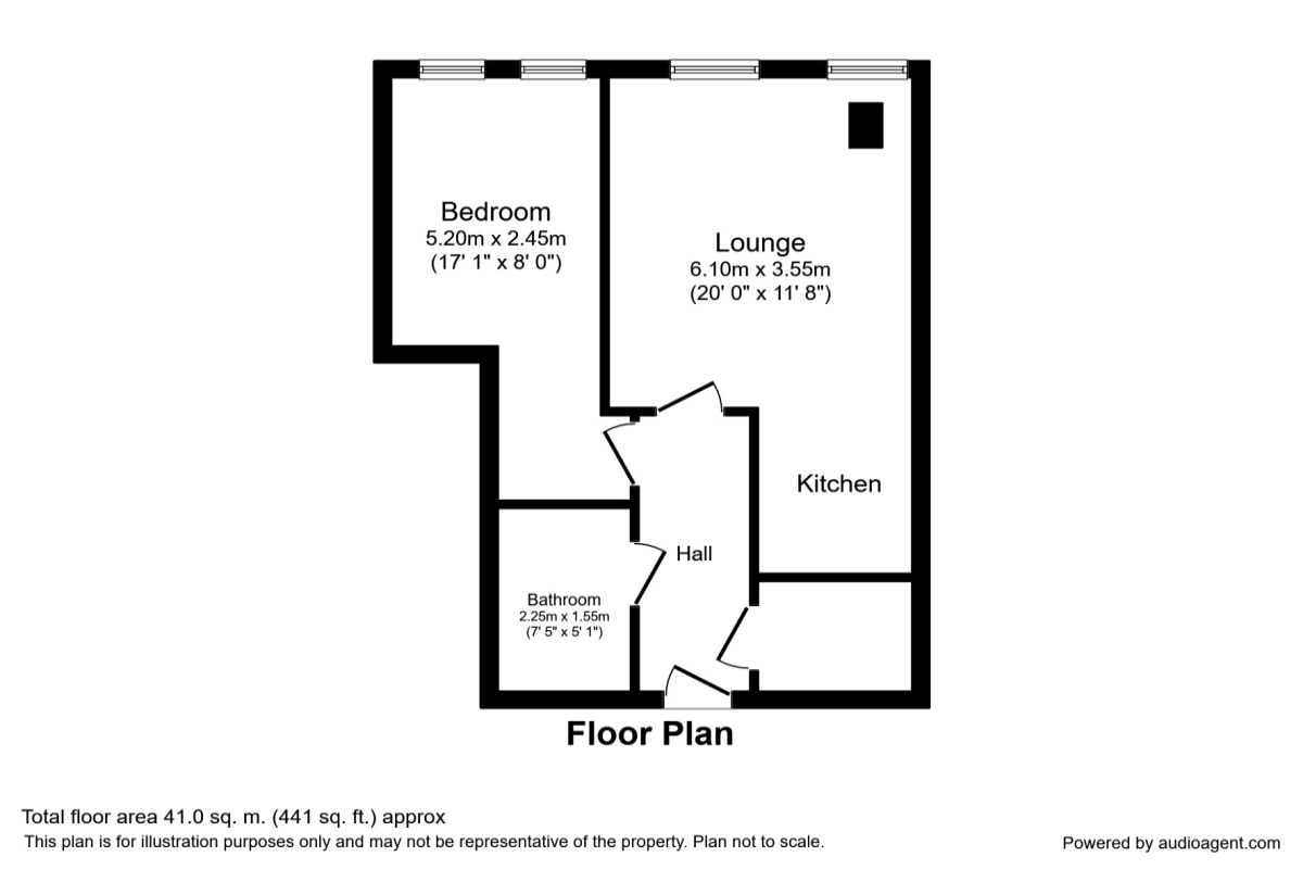 1 Bedrooms Flat for sale in Queens House Queen Street, Sheffield S1