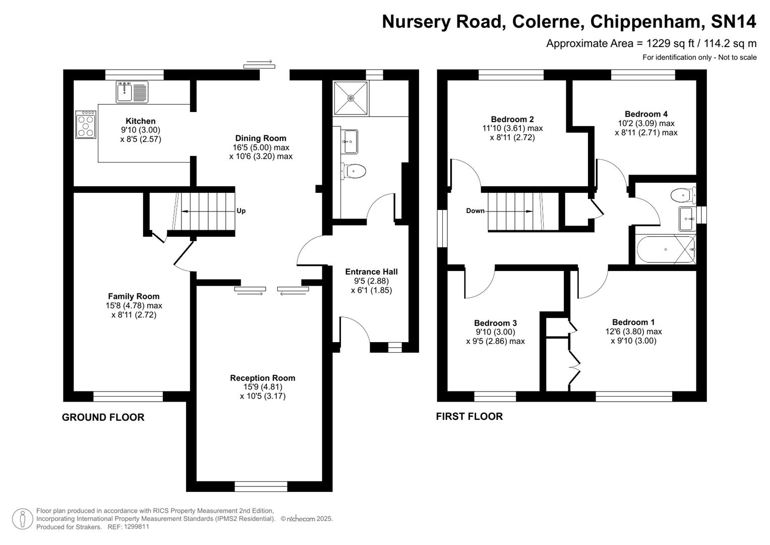 11, Nursery Road, Chippenham floorplan