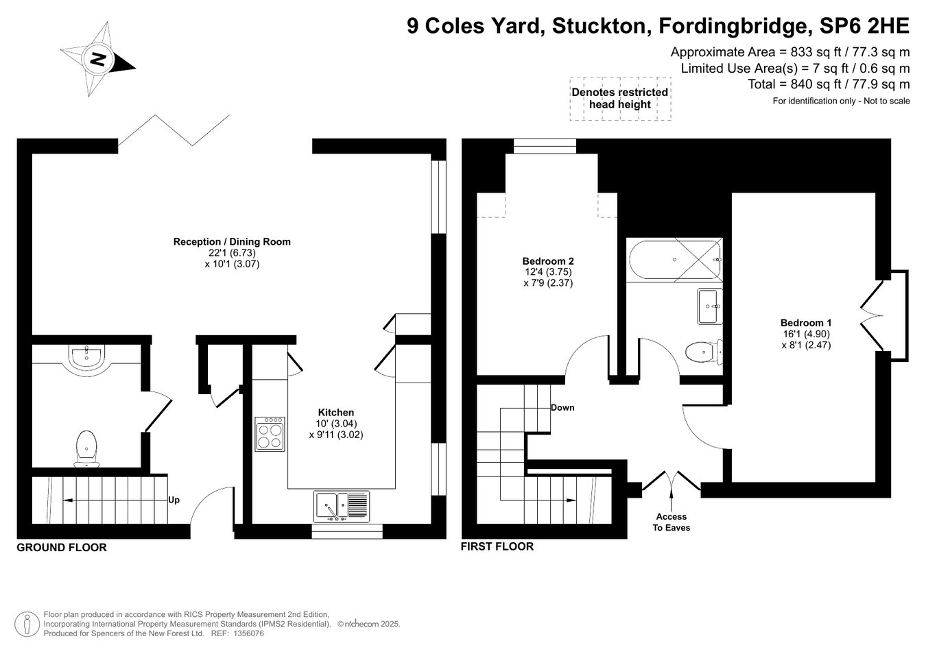 Plot 9 Coles Yard, Fordingbridge floorplan