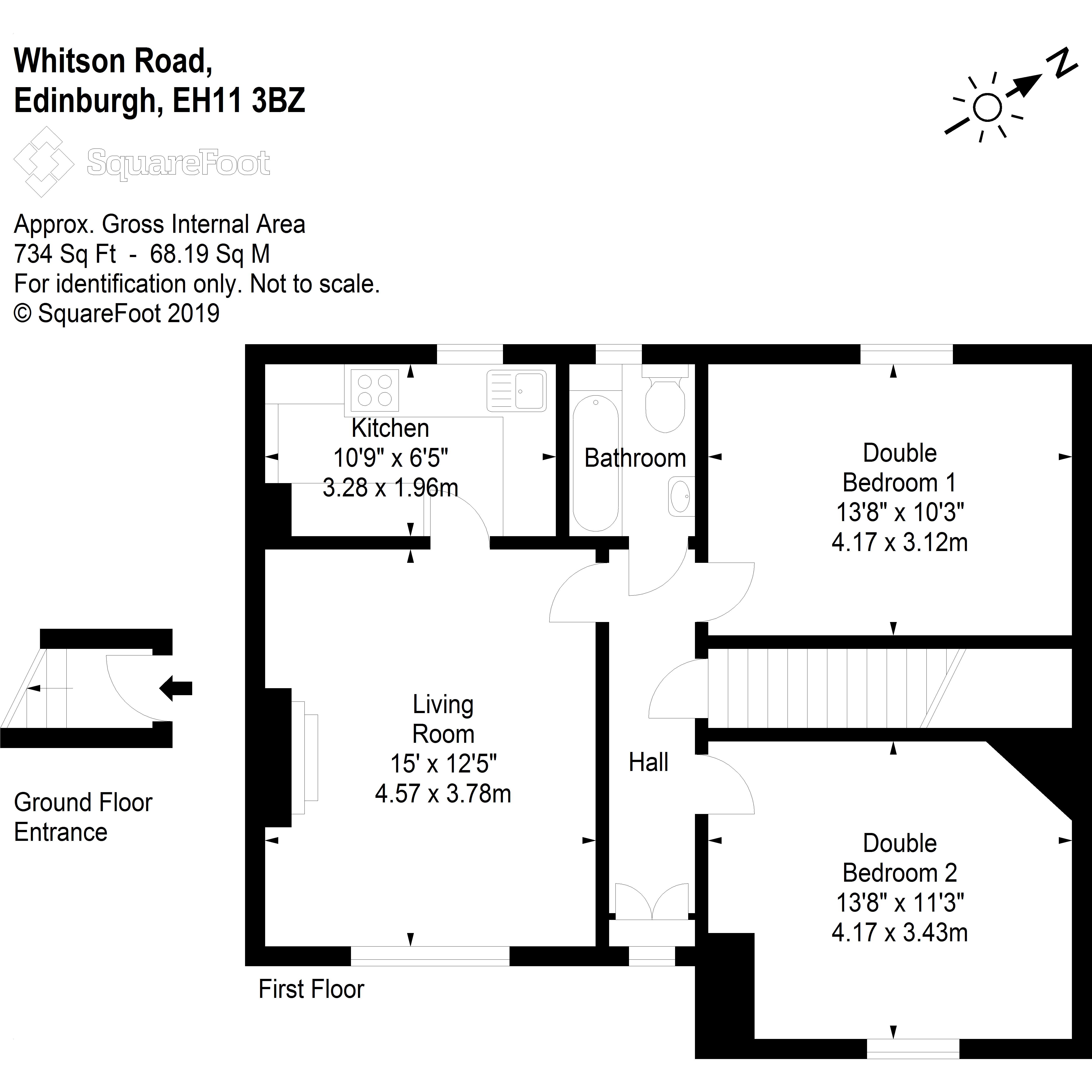 2 Bedrooms Flat for sale in 15 Whitson Road, Edinburgh EH11